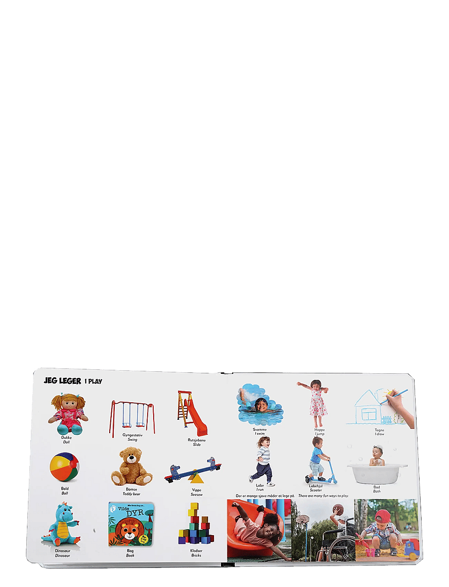 GLOBE - Mine første 100 ord dansk/engelsk - pædagogiske bøger - boardbook - 2