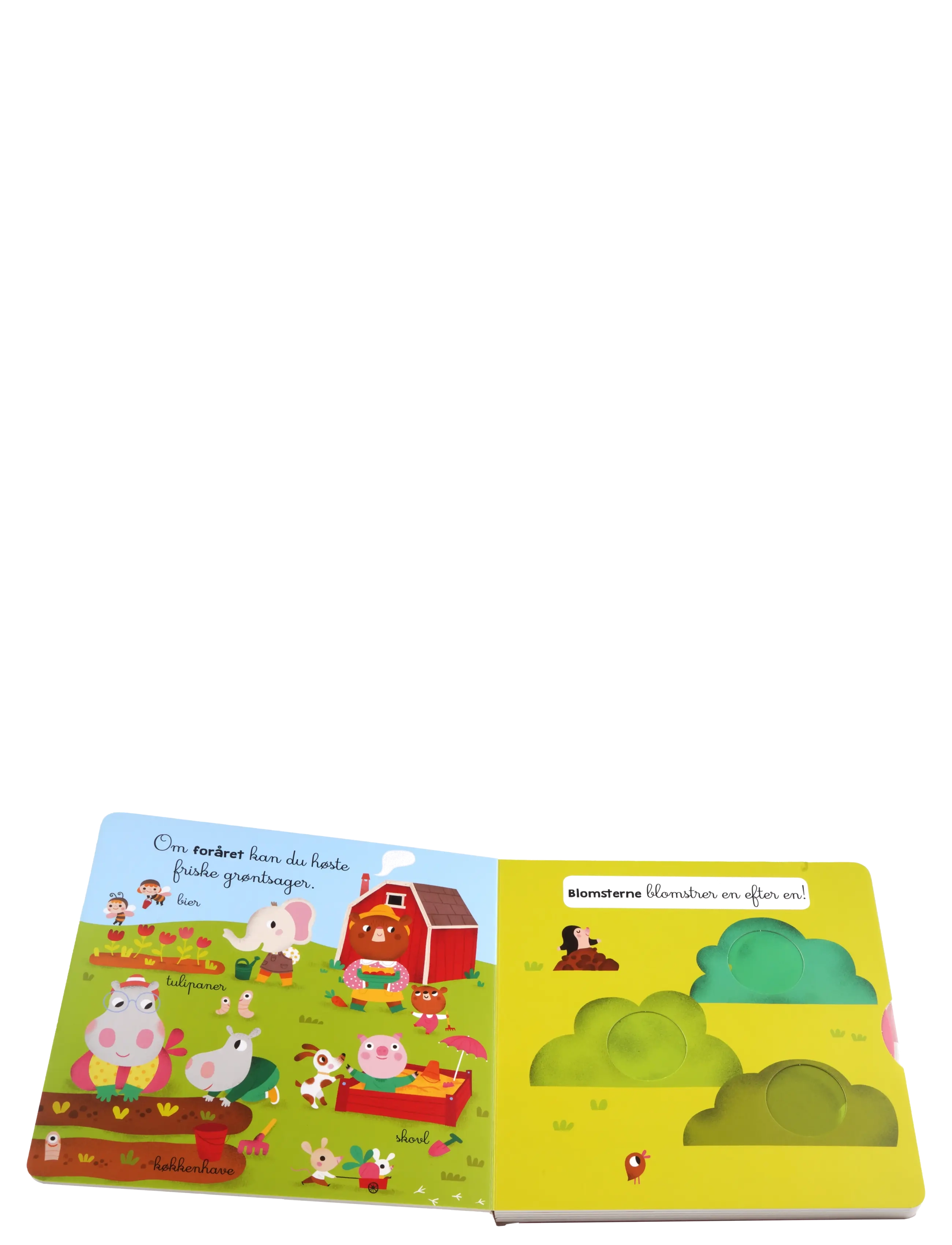 GLOBE - Papbog for pilfingre - De skiftende årstider - pedagogiska barnböcker - boardbook - 2
