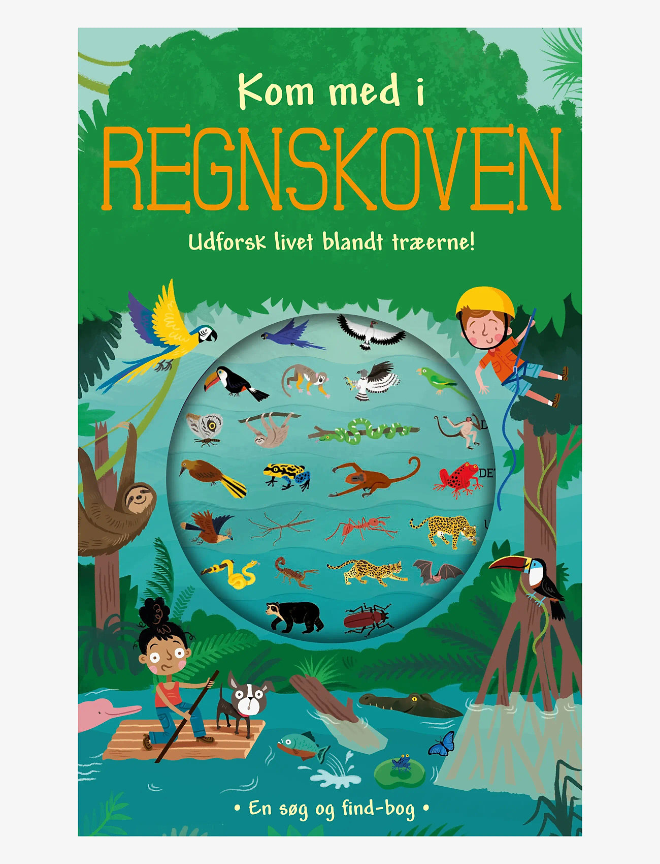 GLOBE - Kom med i regnskoven - pedagogiska barnböcker - boardbook - 0