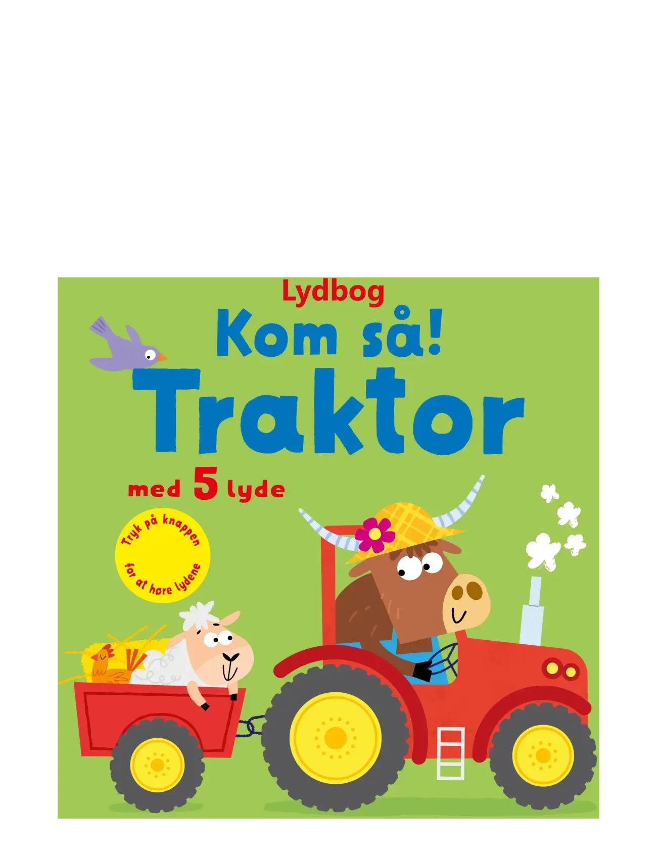 GLOBE Kom så, traktor! - med 5 lyde - Julklappar till barn - BOARDBOOK W SOUND / multi
