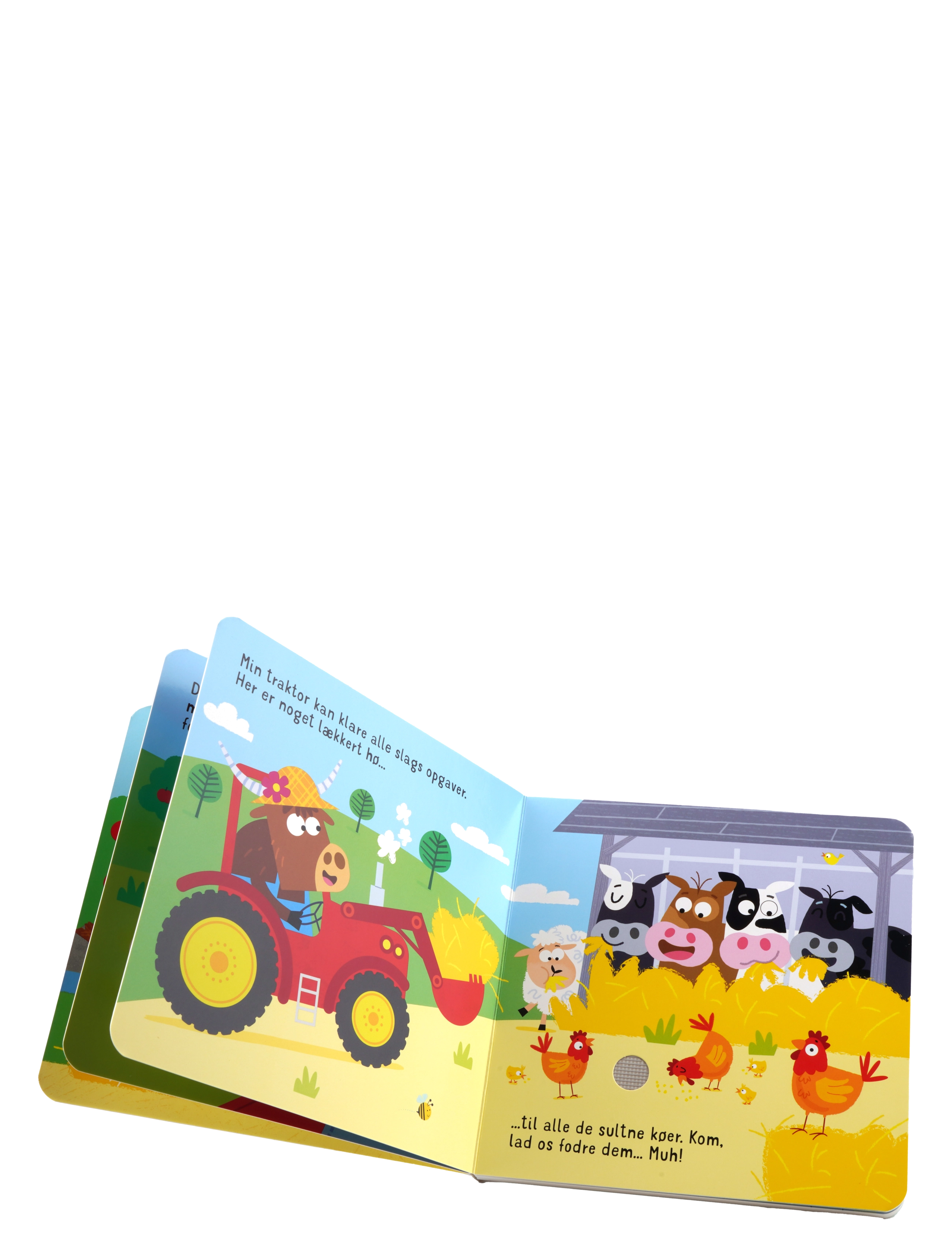GLOBE - Kom så, traktor! - med 5 lyde - pedagogiska barnböcker - boardbook w sound - 1