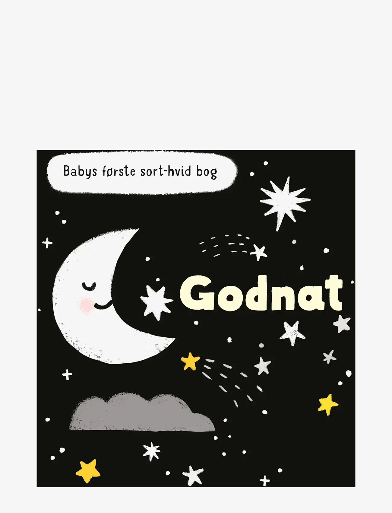 GLOBE - Babys første sort/hvid bog - Godnat - pædagogiske bøger - boardbook - 0