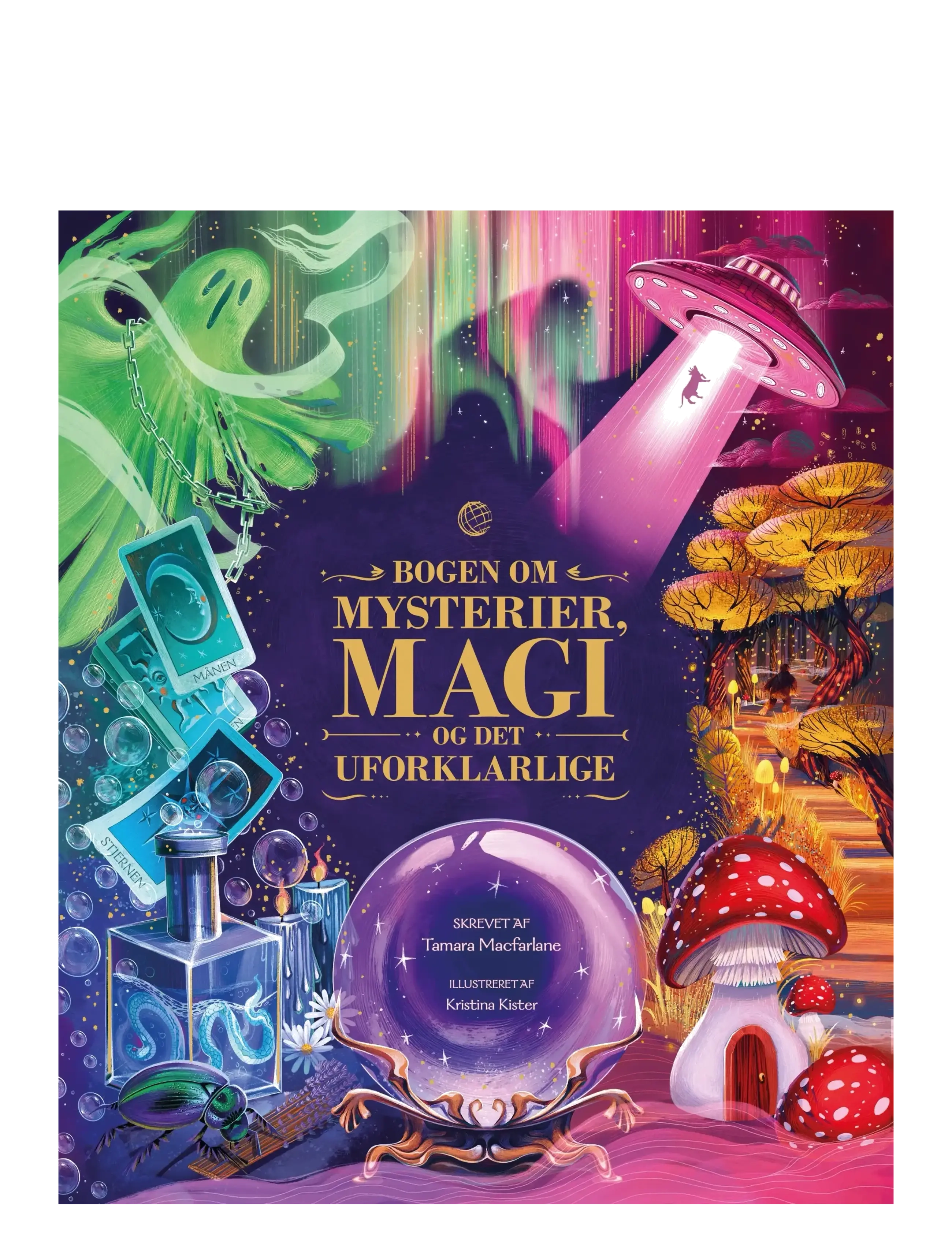 GLOBE Bogen Om Mysterier, Magi Og Det Uforklarlige, 22X26X2, Purple > Legetøj, Børn
