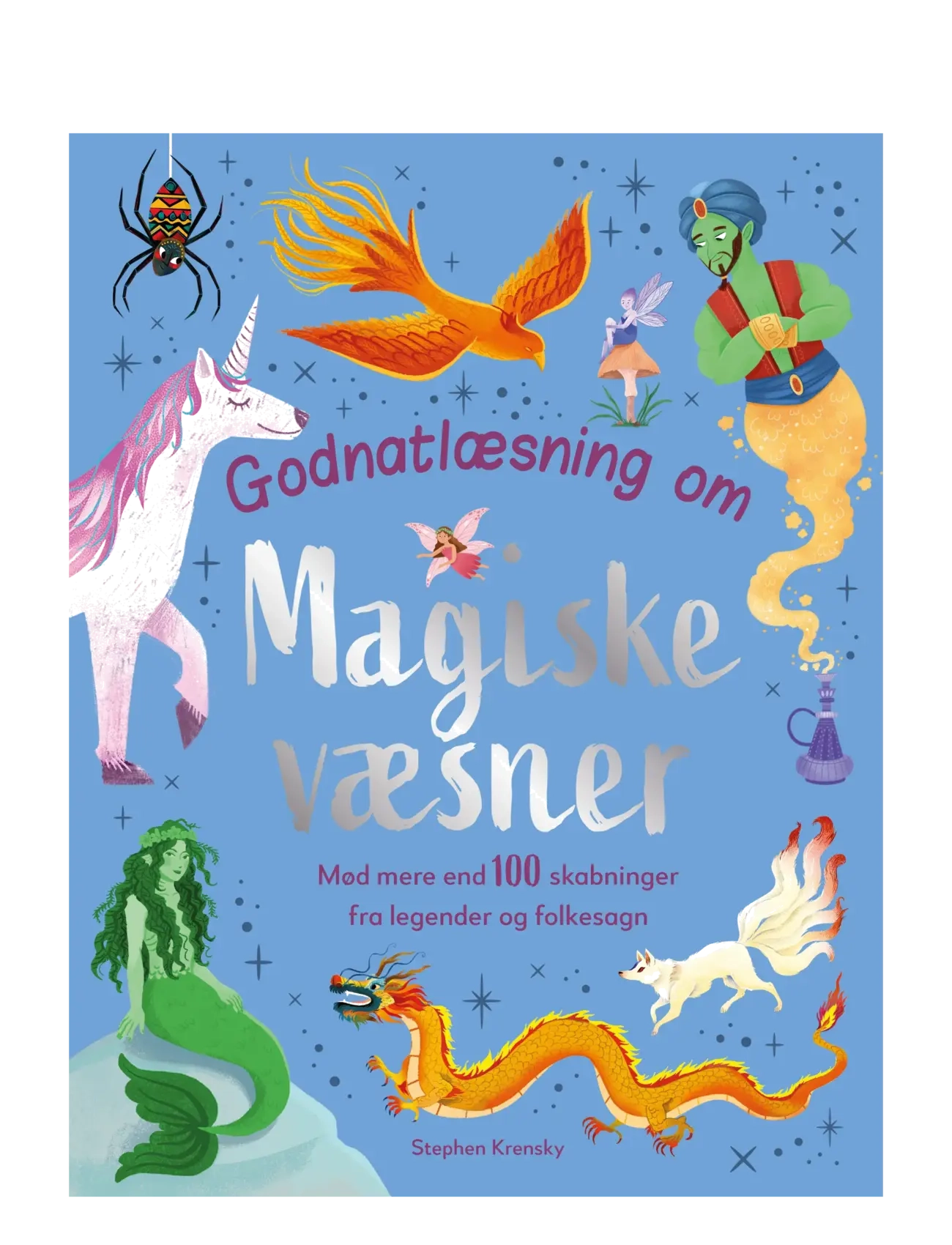 GLOBE Godnatlæsning Om Magiske Væsner, DANISH, Multi/patterned, Babybøger > Historiebøger, Børn