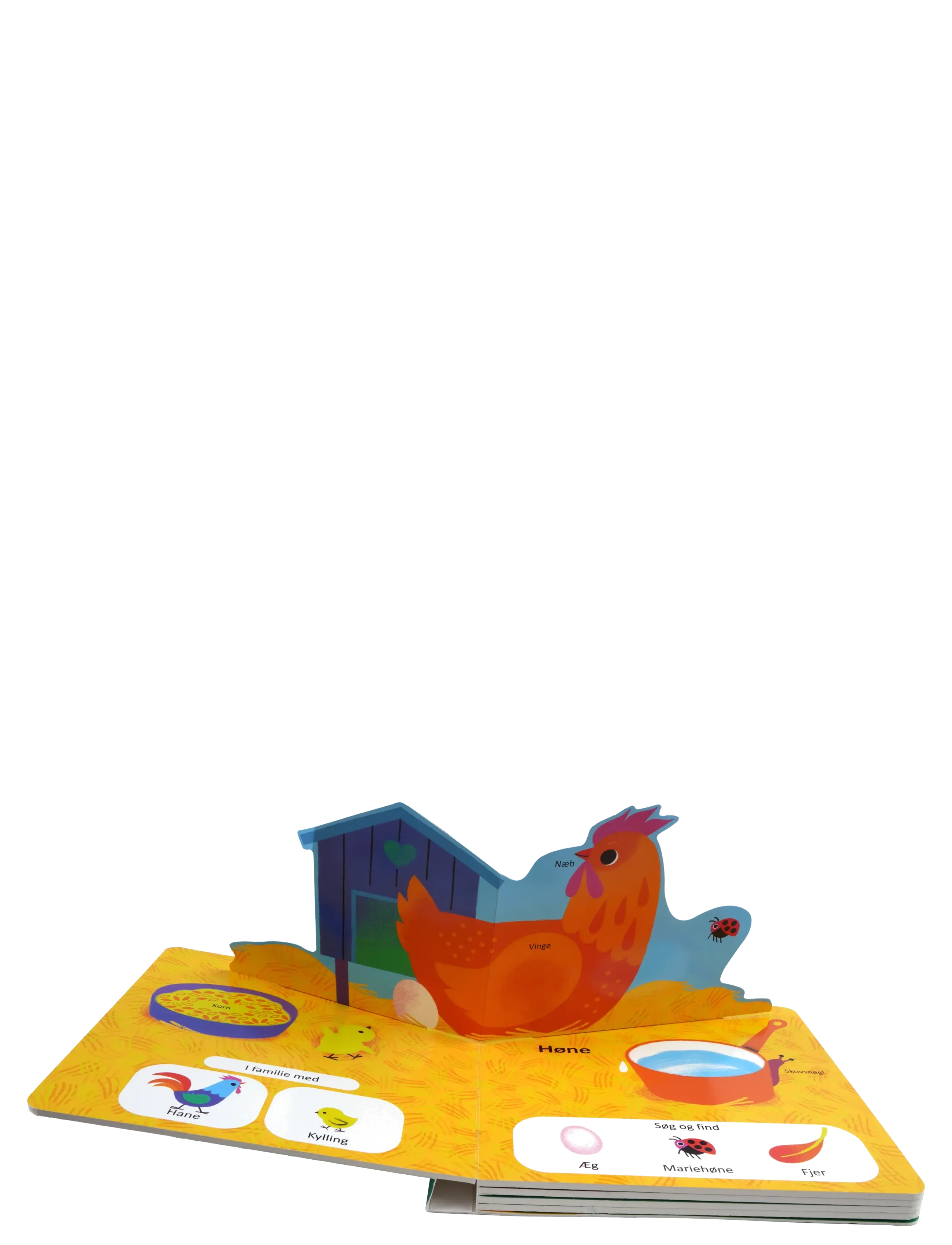 GLOBE - POP POP POP Bondegården - babybøger - boardbook - 2