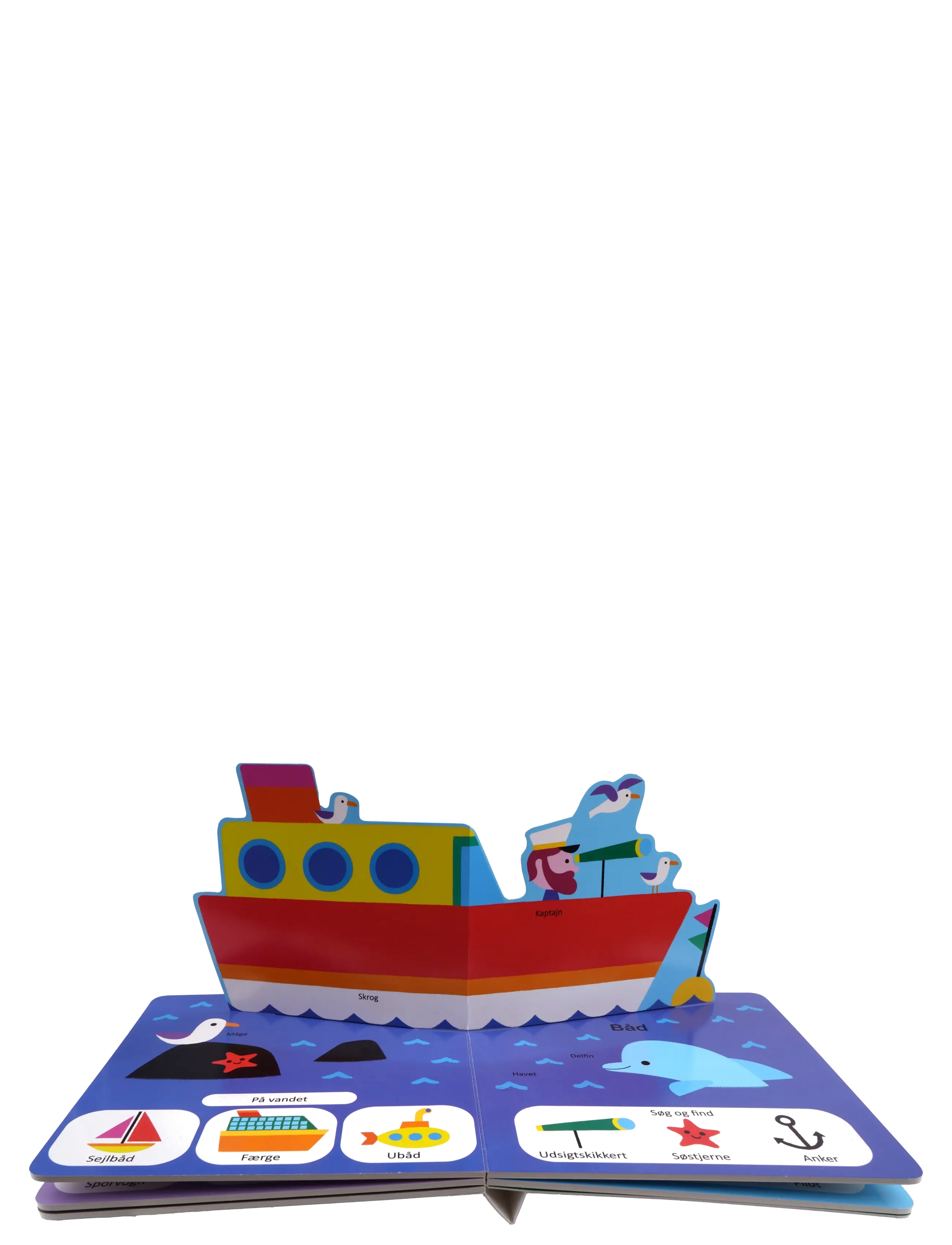 GLOBE - POP POP POP Transport - babybøger - boardbook - 3
