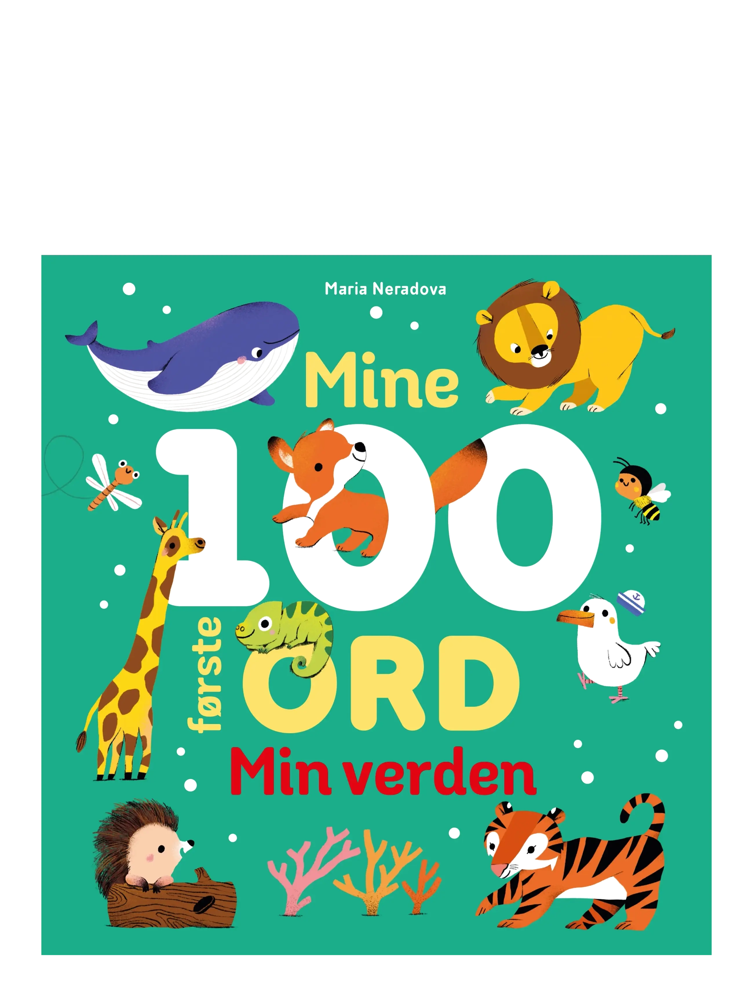 GLOBE Mine 100 Første Ord - Min Verden, 24X25X1.4, Green > Legetøj, Børn