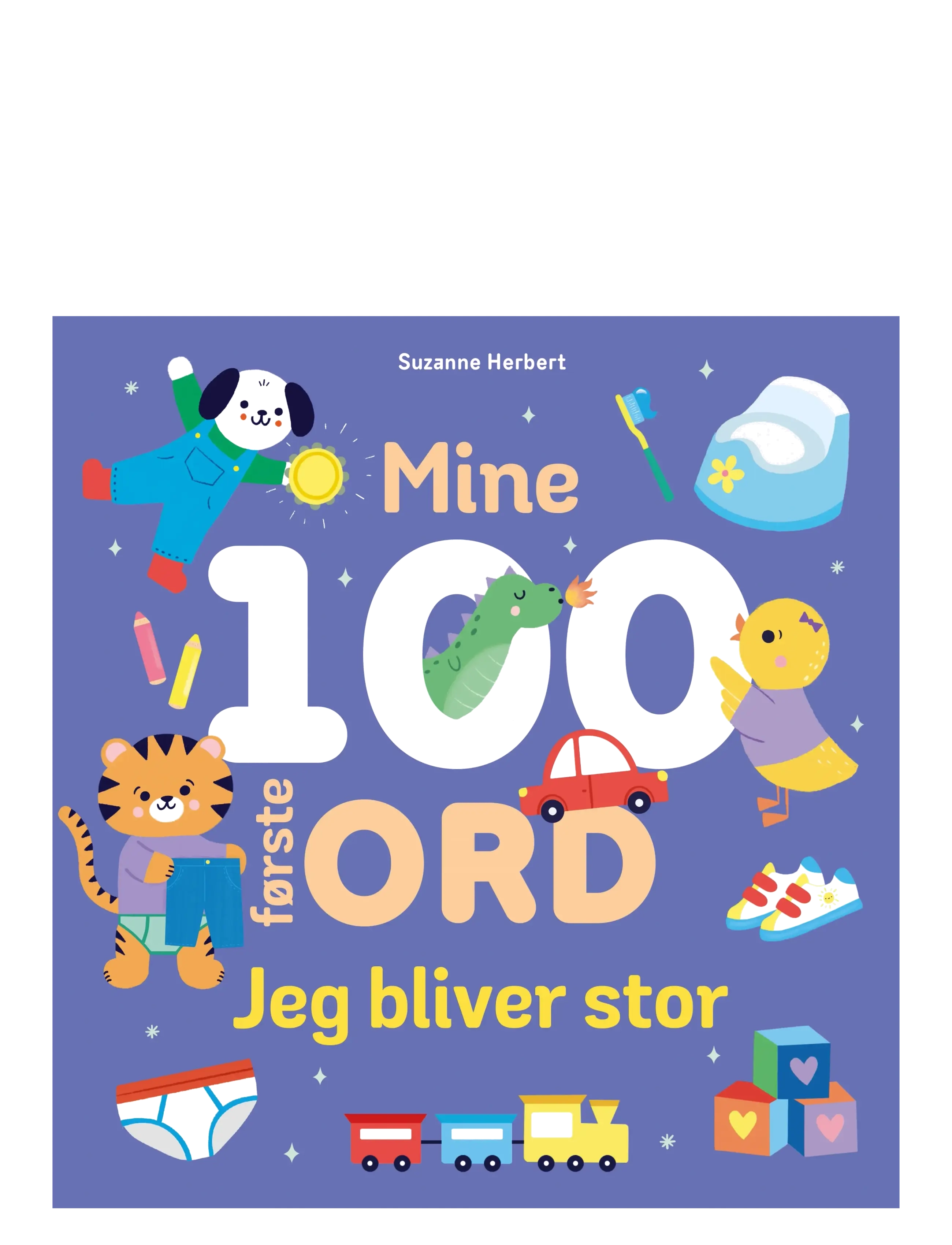 GLOBE Mine 100 Første Ord - Jeg Bliver Stor, 24X25X1.4, Multi/patterned > Legetøj, Børn