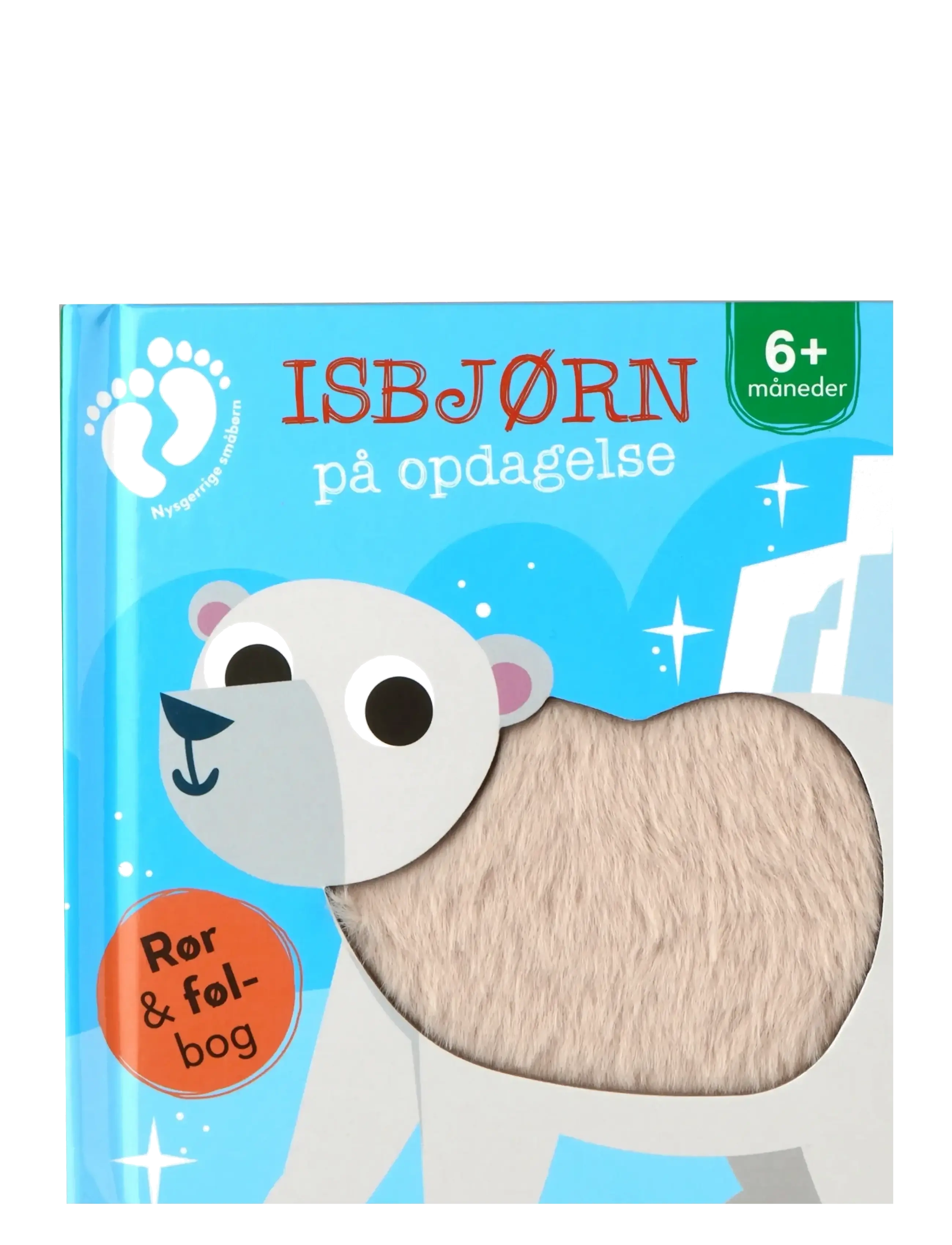 GLOBE Rør& Følebog: Isbjørn På Opdagelse, 13.5X13.5X1.5, Blue > Legetøj, Børn
