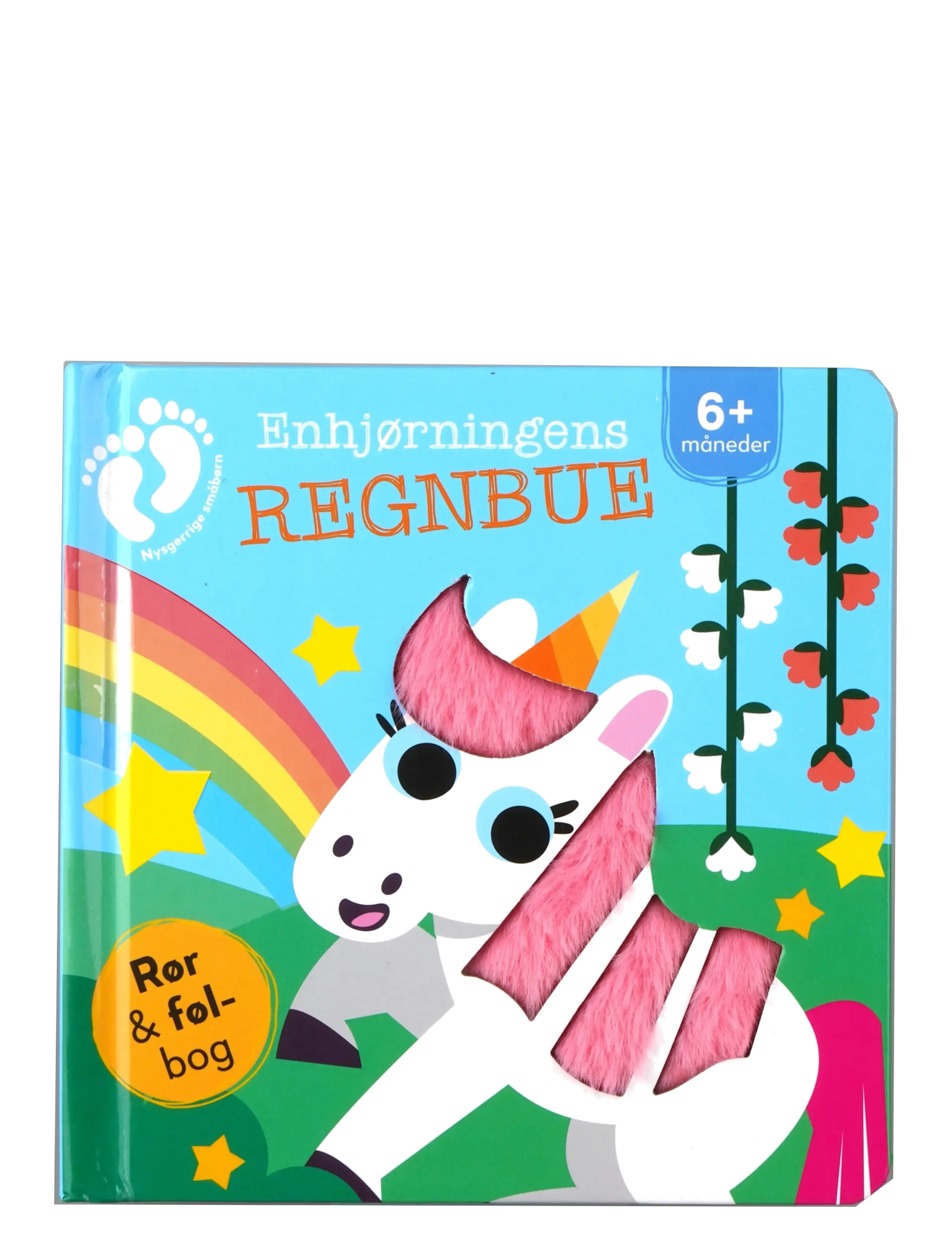 GLOBE Rør& Følebog: Enhjørningens Regnbue, 13.5X13.5X1.5, Multi/patterned > Legetøj, Børn
