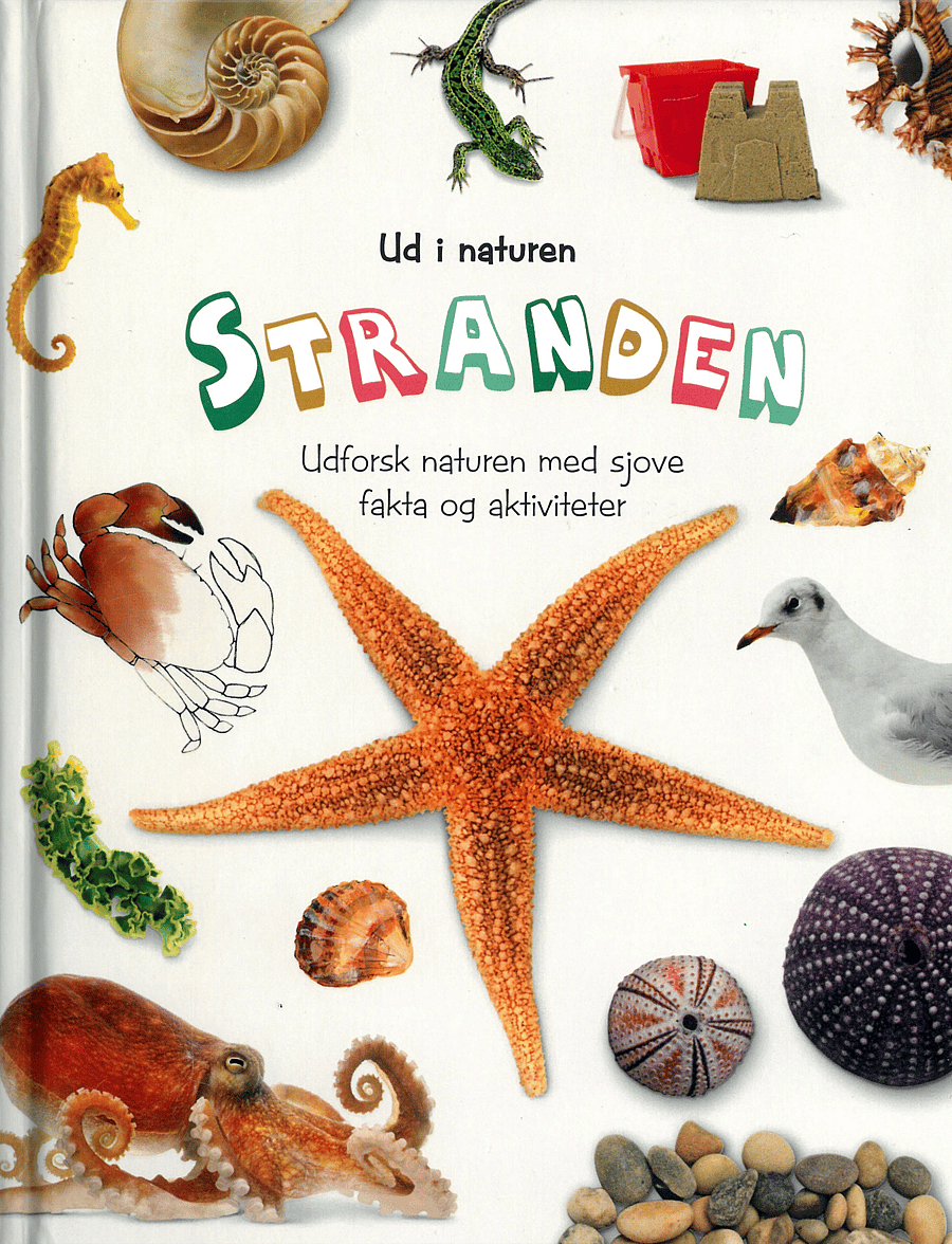GLOBE - Ud i naturen Stranden - pedagogiska barnböcker - children's book - 0