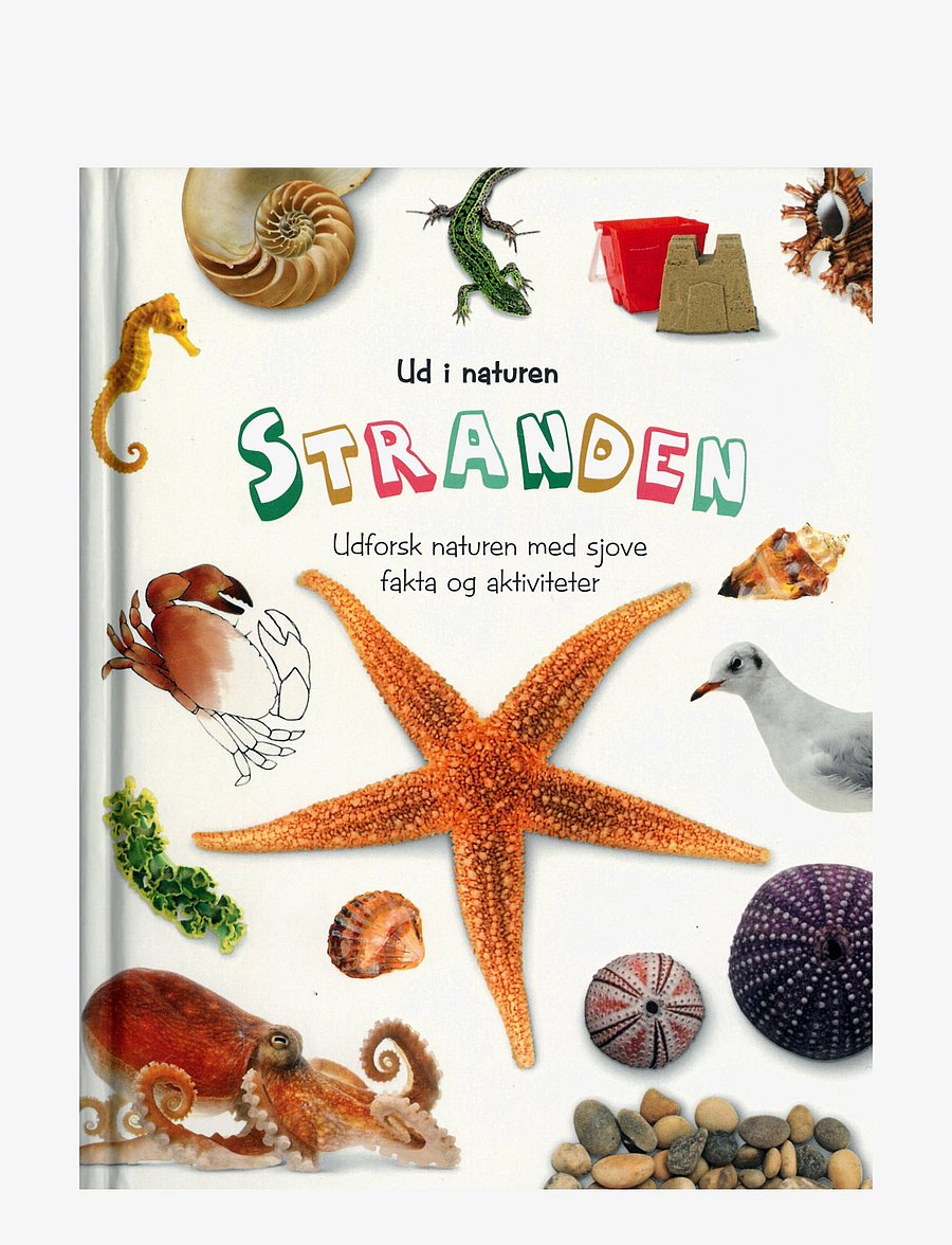 GLOBE - Ud i naturen Stranden - pedagogiska barnböcker - children's book - 1
