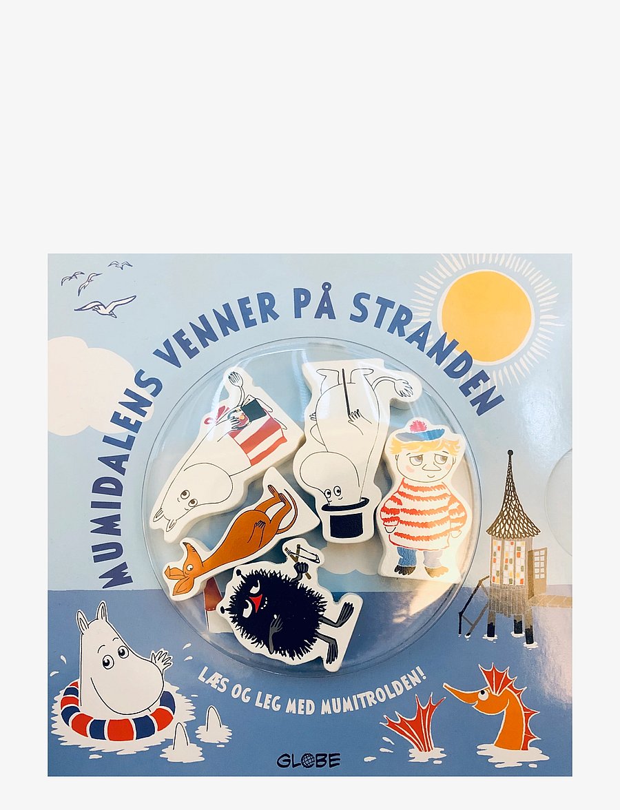 GLOBE - Mumidalens venner på stranden - story books - boardbook - 0