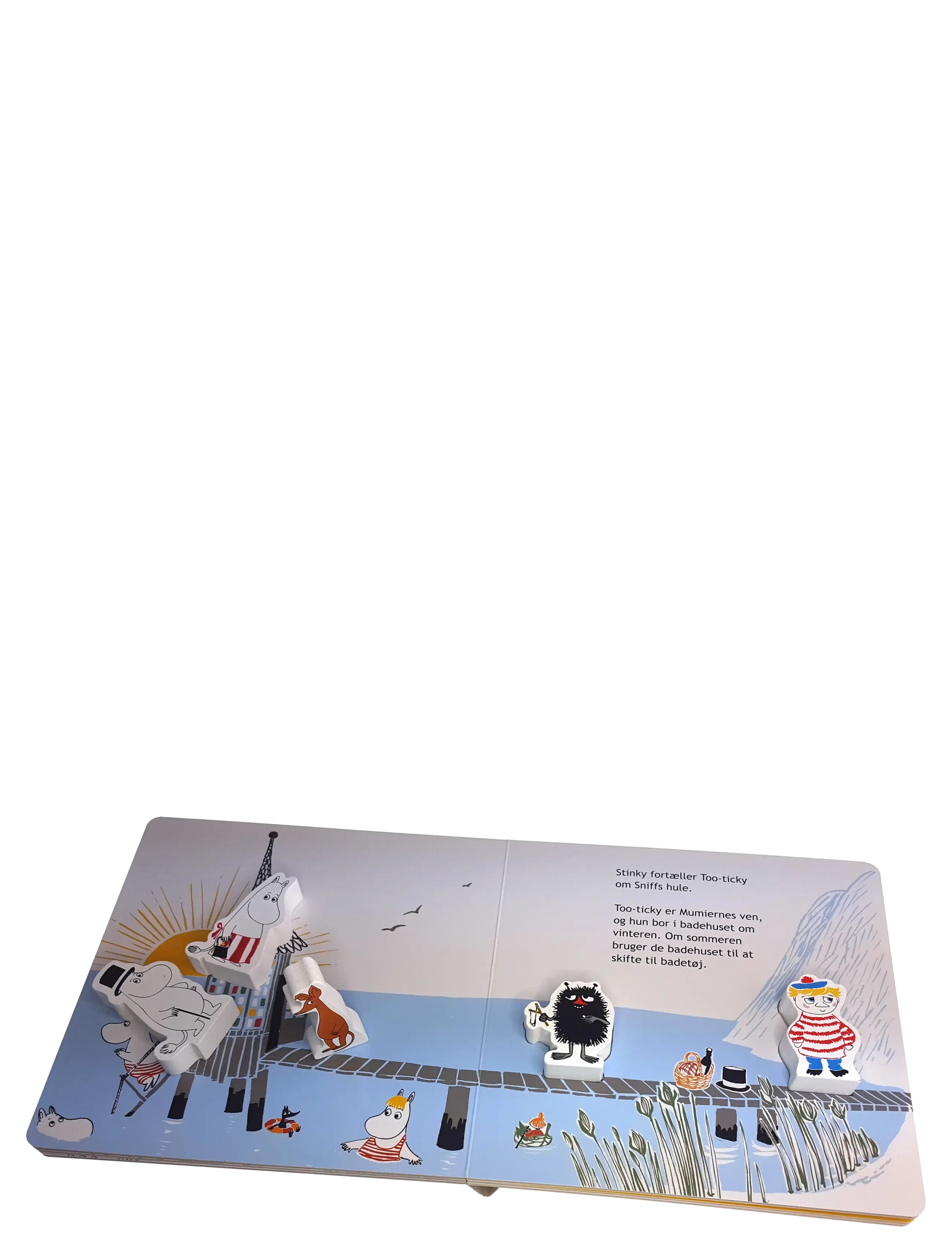GLOBE - Mumidalens venner på stranden - børnebøger - boardbook - 1