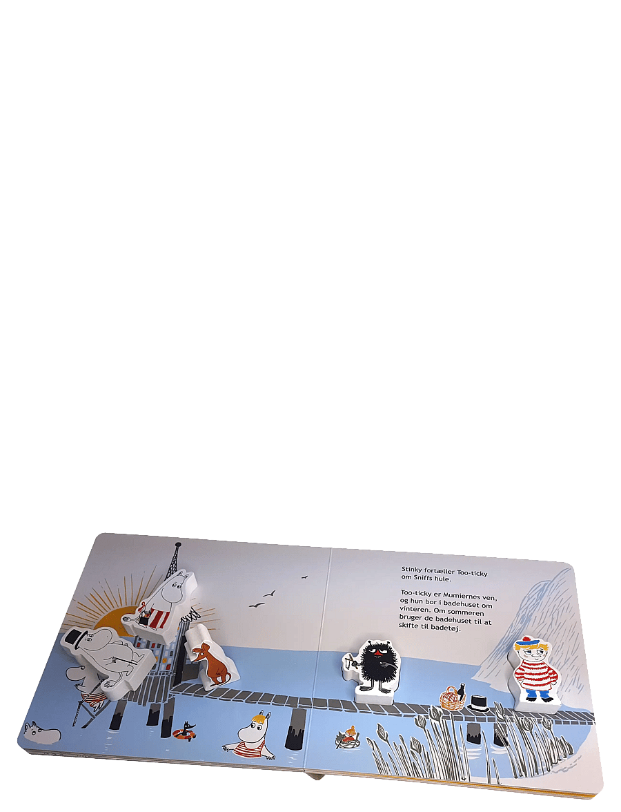 GLOBE - Mumidalens venner på stranden - børnebøger - boardbook - 1