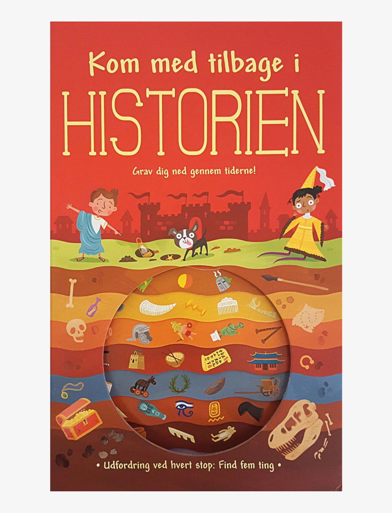 GLOBE Kom Med Tilbage I Historien, DANISH, Multi/patterned, Babybøger > Pædagogiske Bøger, Børn