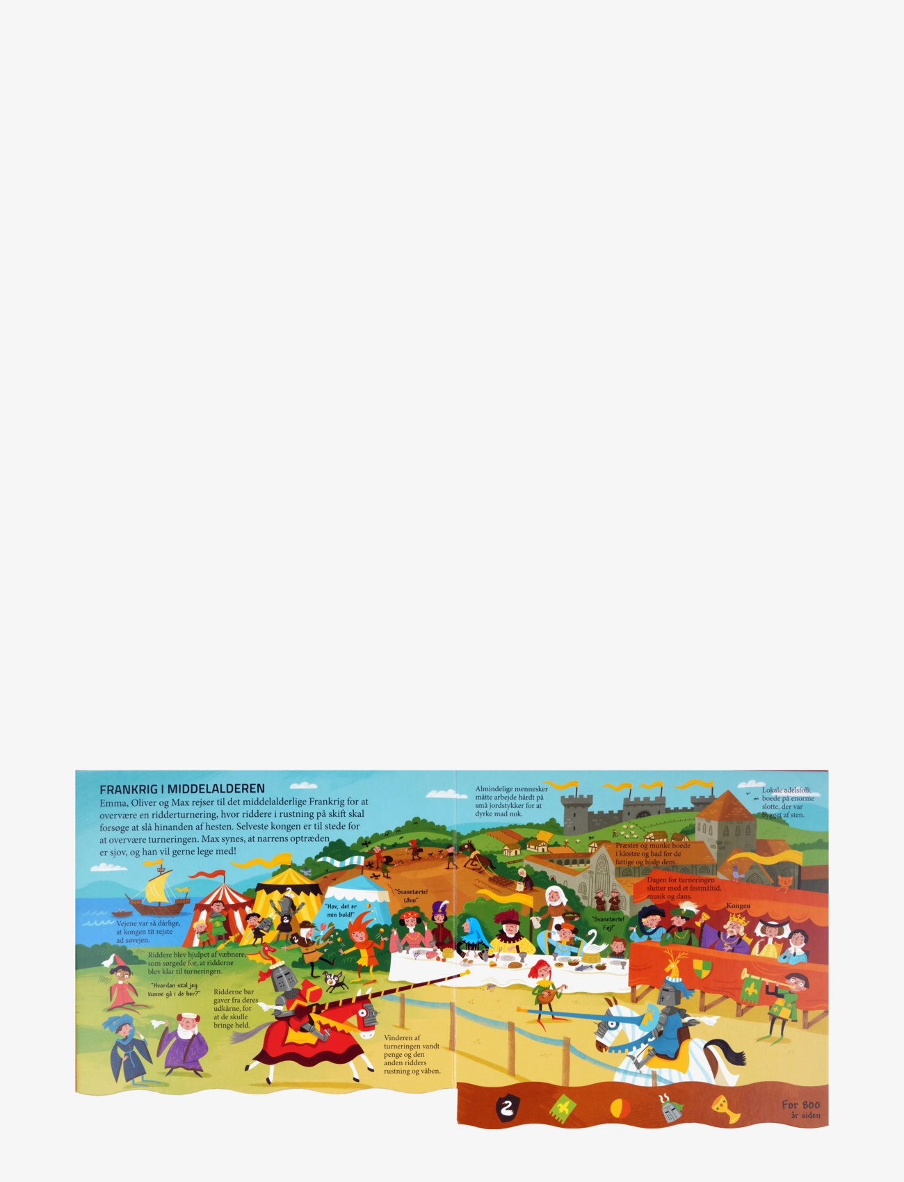 GLOBE - Kom med tilbage i historien - pædagogiske bøger - boardbook - 2