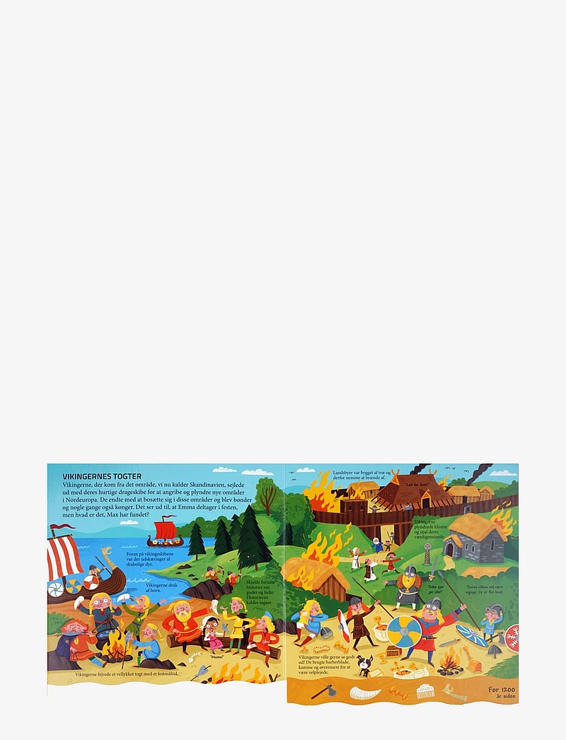 GLOBE - Kom med tilbage i historien - educational books - boardbook - 3