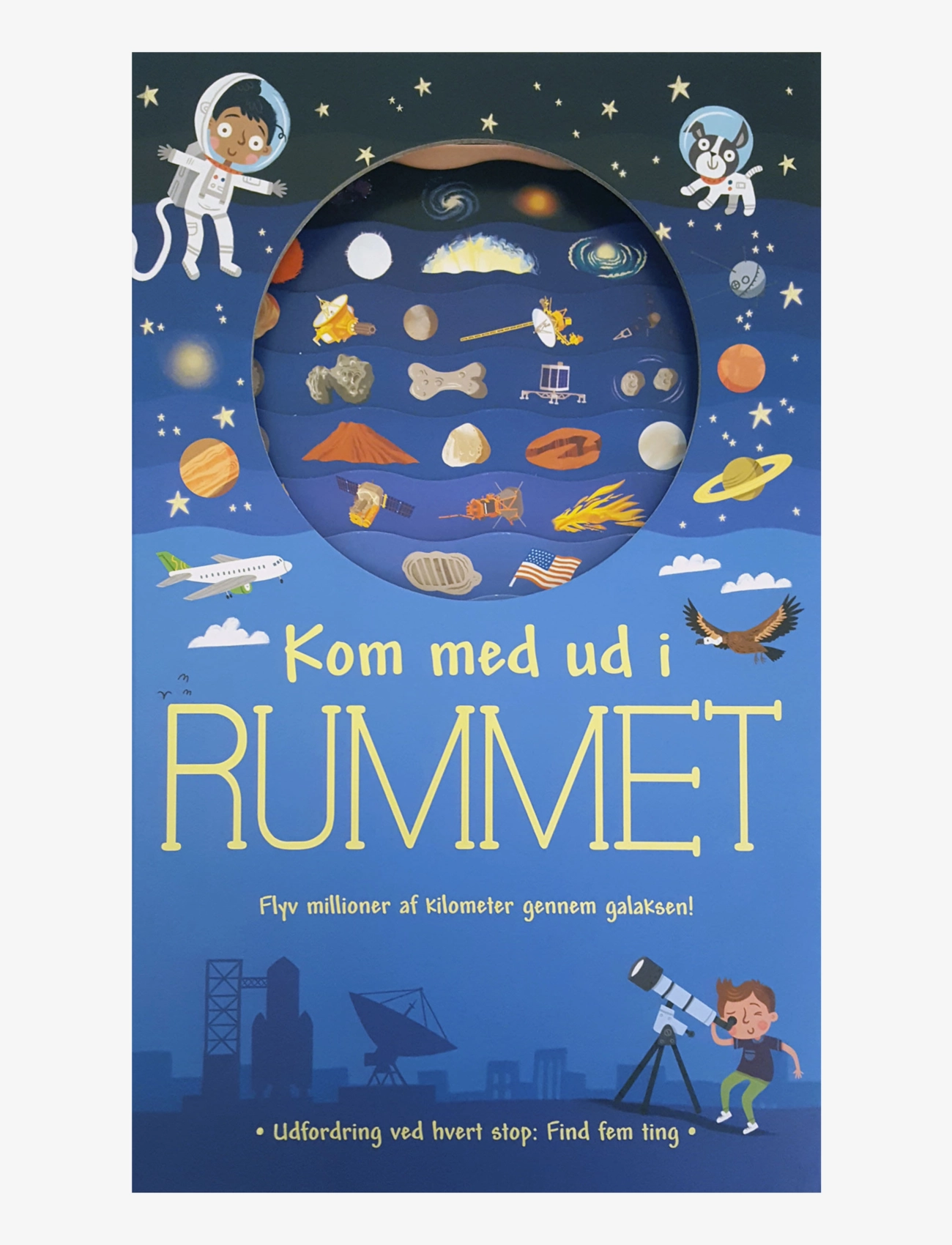 GLOBE Kom Med Ud I Rummet, DANISH, Multi/patterned, Babybøger > Pædagogiske Bøger, Børn