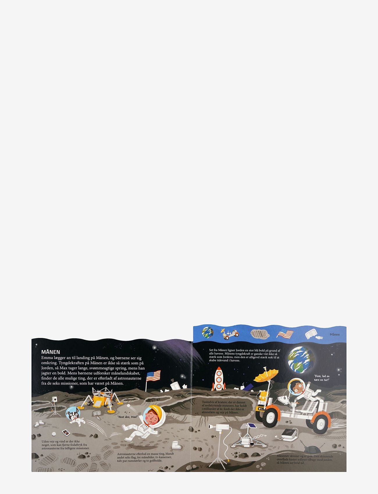 GLOBE - Kom med ud i rummet - pædagogiske bøger - boardbook - 2