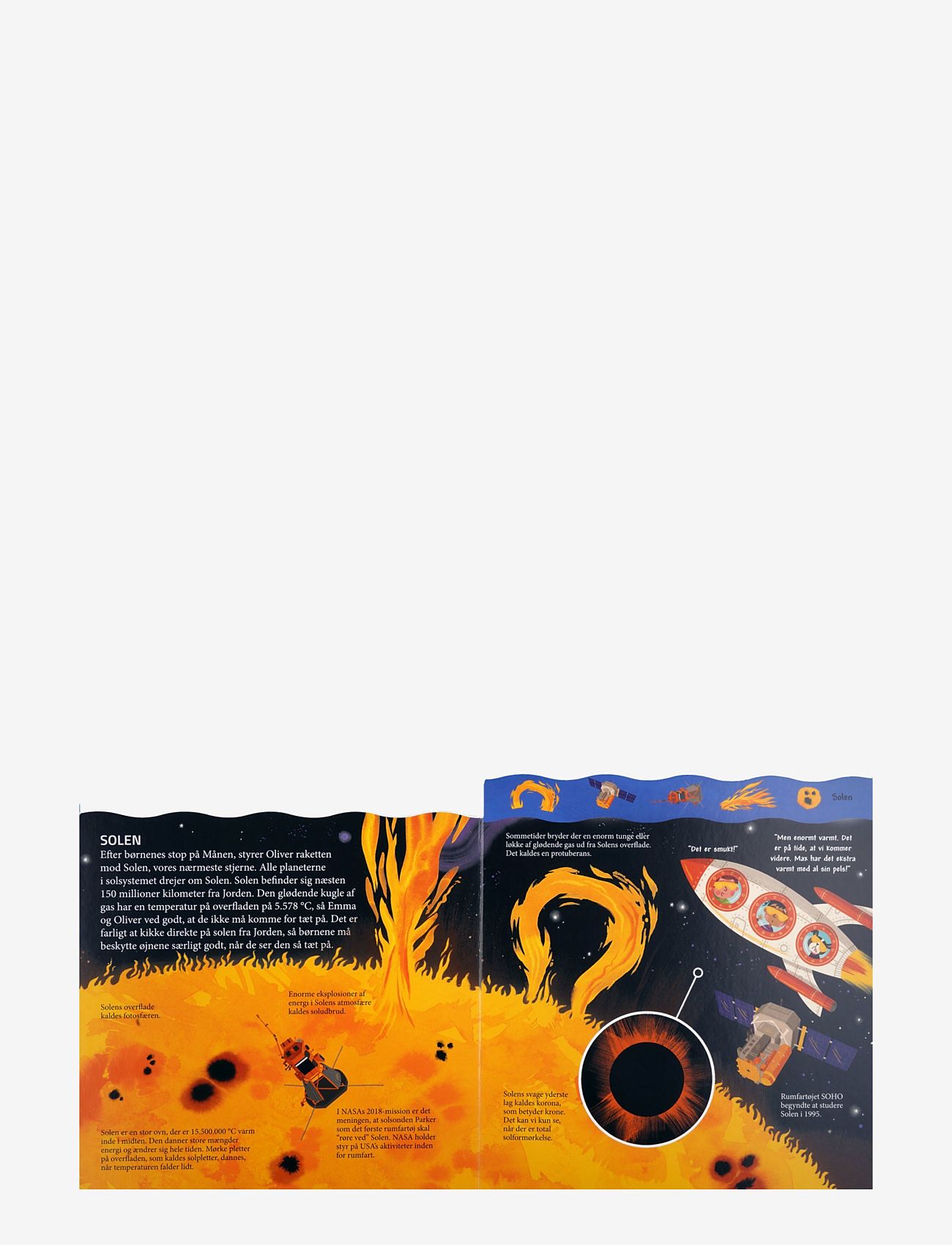 GLOBE - Kom med ud i rummet - pædagogiske bøger - boardbook - 3