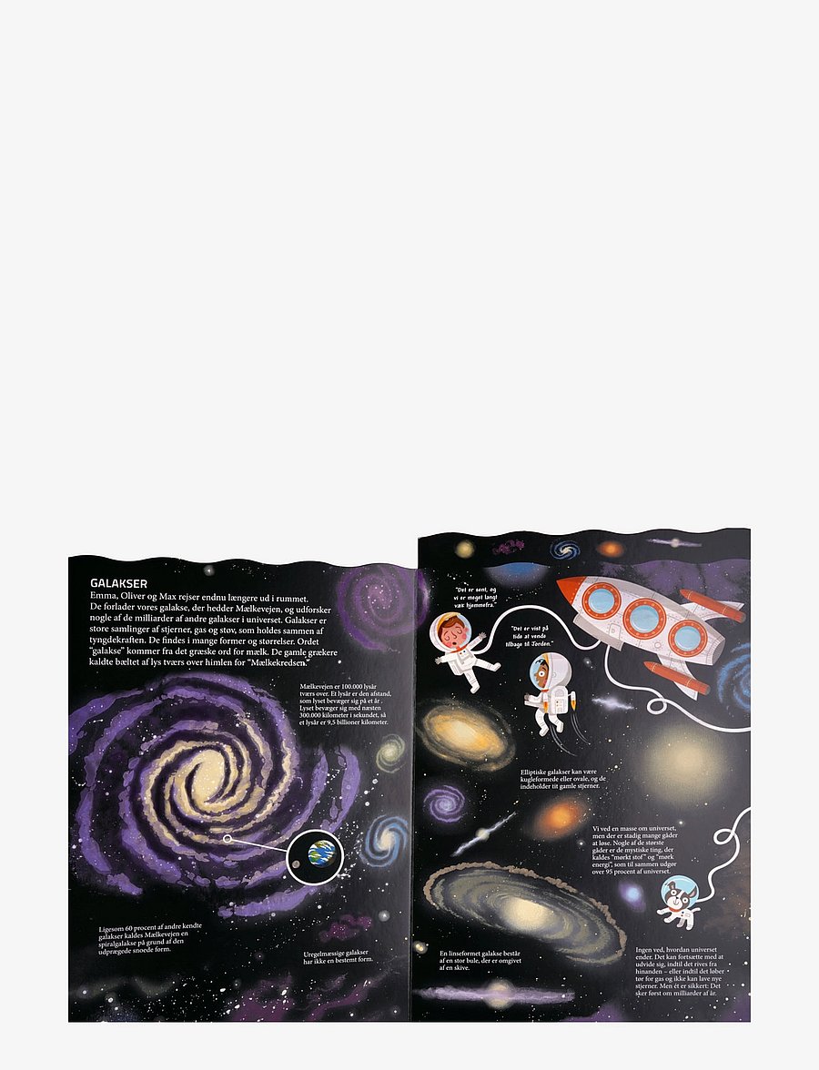 GLOBE - Kom med ud i rummet - educational books - boardbook - 4