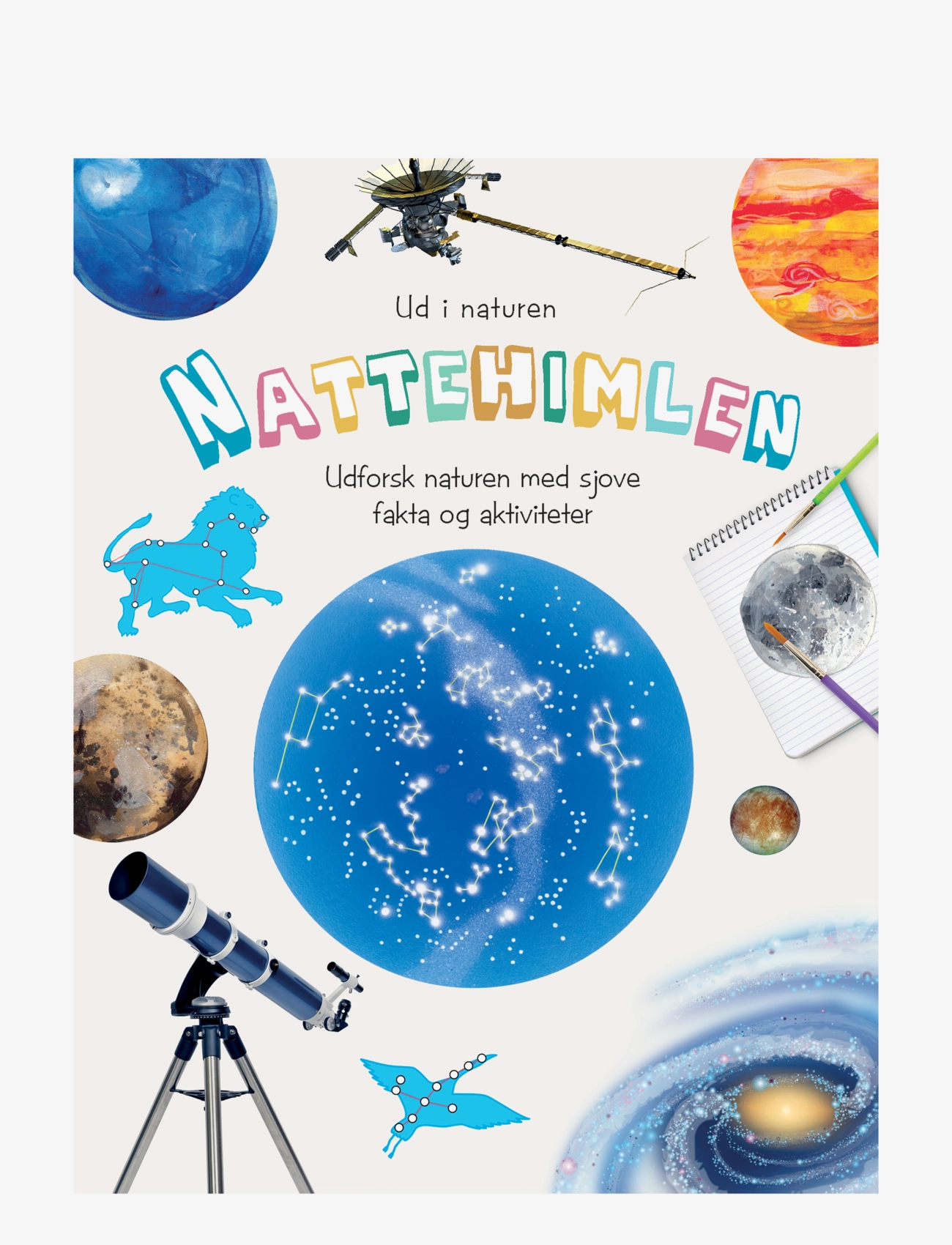 GLOBE Ud I Naturen Nattehimlen, DANISH, Multi/patterned, Babybøger > Pædagogiske Bøger, Børn