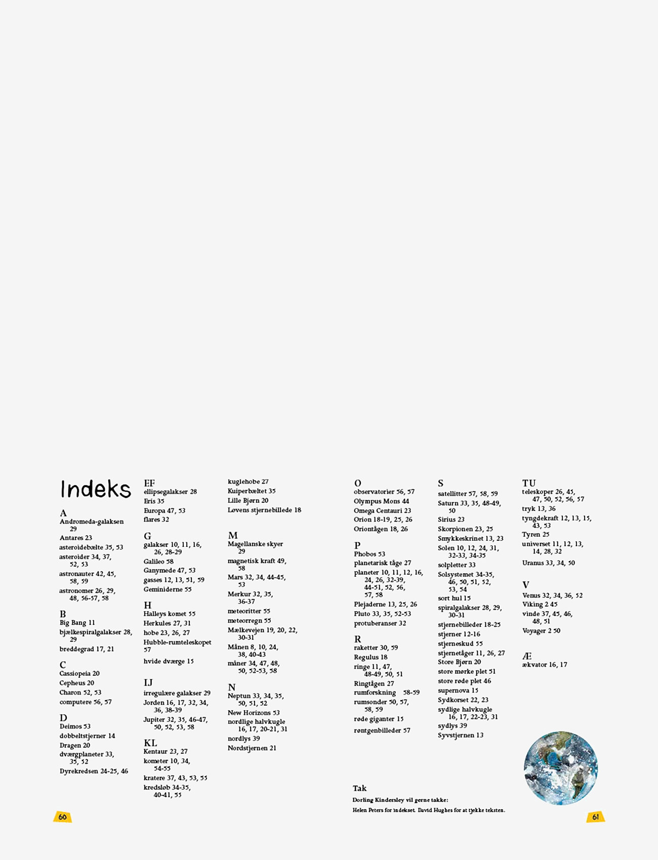 GLOBE - Ud i naturen Nattehimlen - pædagogiske bøger - children's book - 3