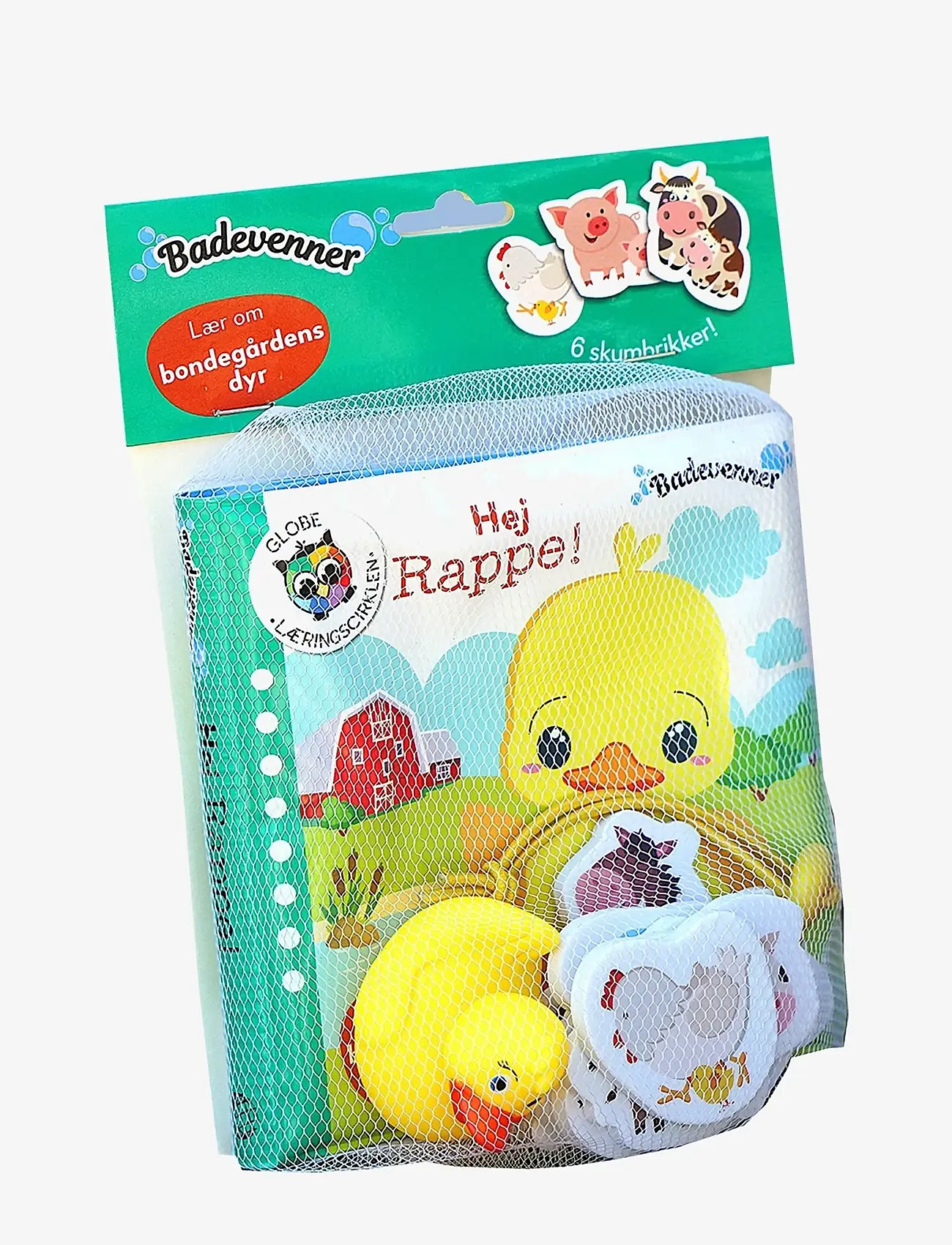 GLOBE Hej Rappe Badebog - Bad & Vandlegetøj - BATHBOOK / yellow