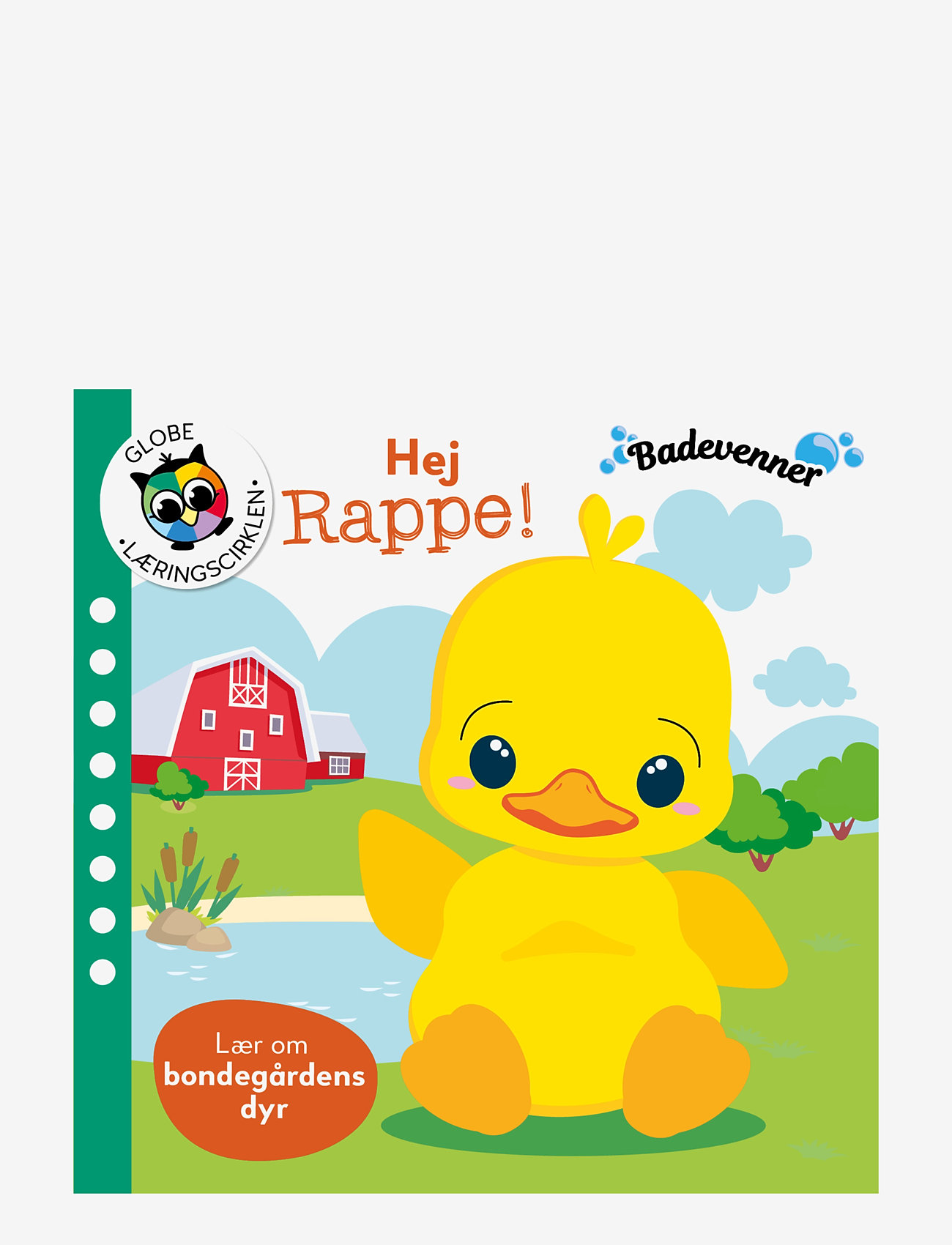 GLOBE - Hej Rappe Badebog - vannas rotaļlietas - bathbook - 0