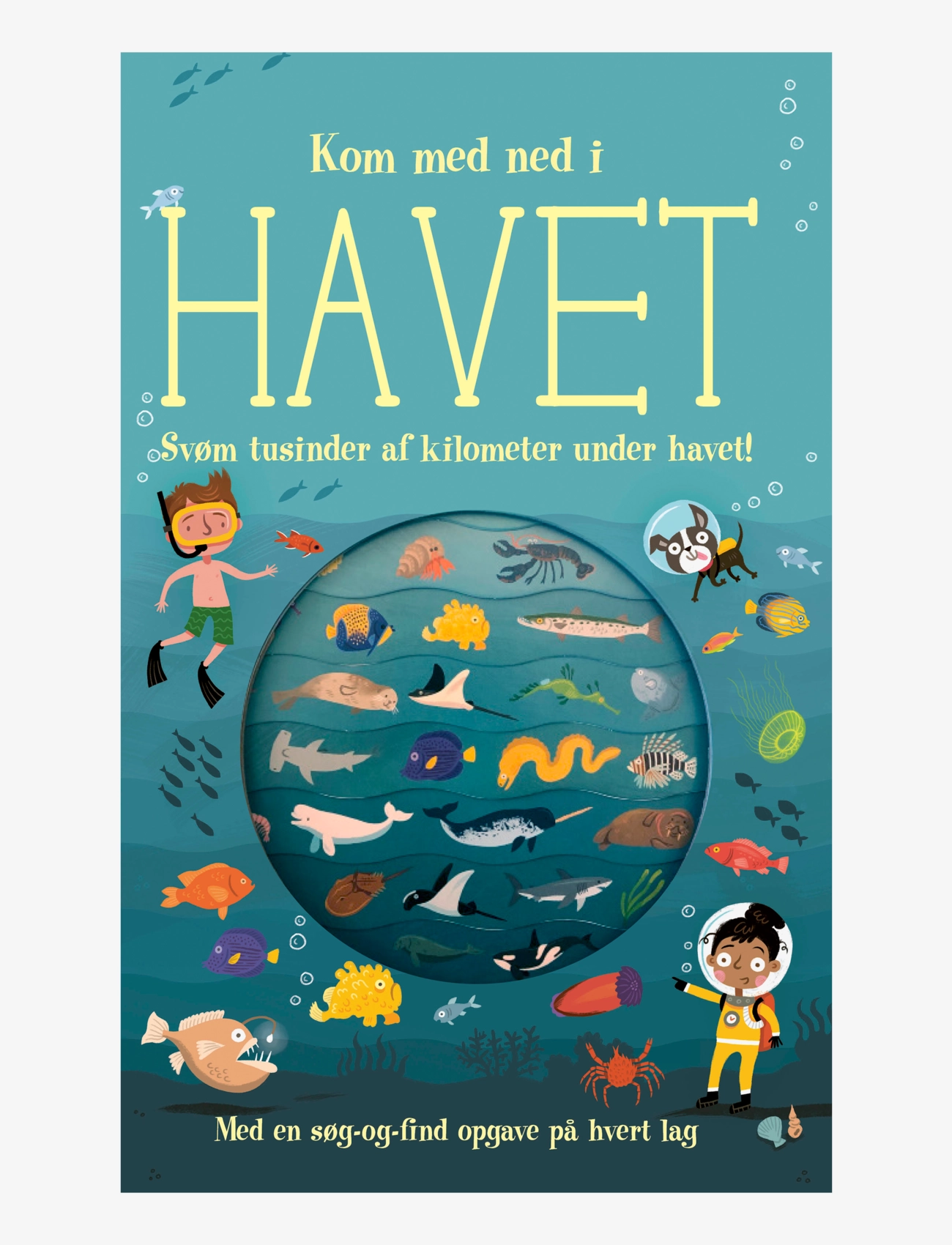 GLOBE Kom Med Ned I Havet, DANISH, Multi/patterned, Babybøger > Pædagogiske Bøger, Børn