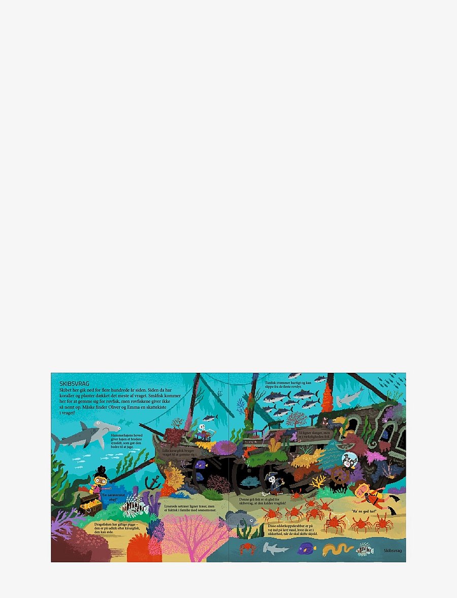 GLOBE - Kom med ned i havet - educational books - boardbook - 3