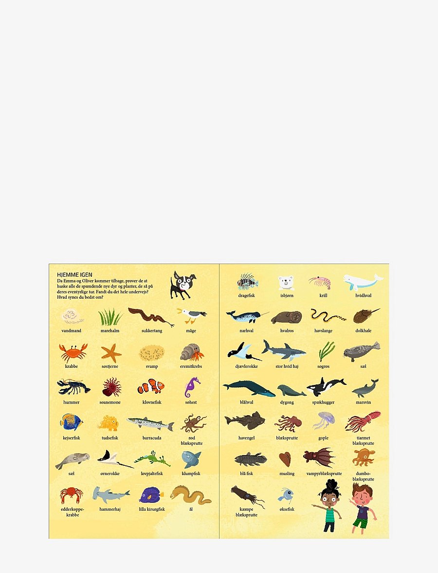 GLOBE - Kom med ned i havet - educational books - boardbook - 5