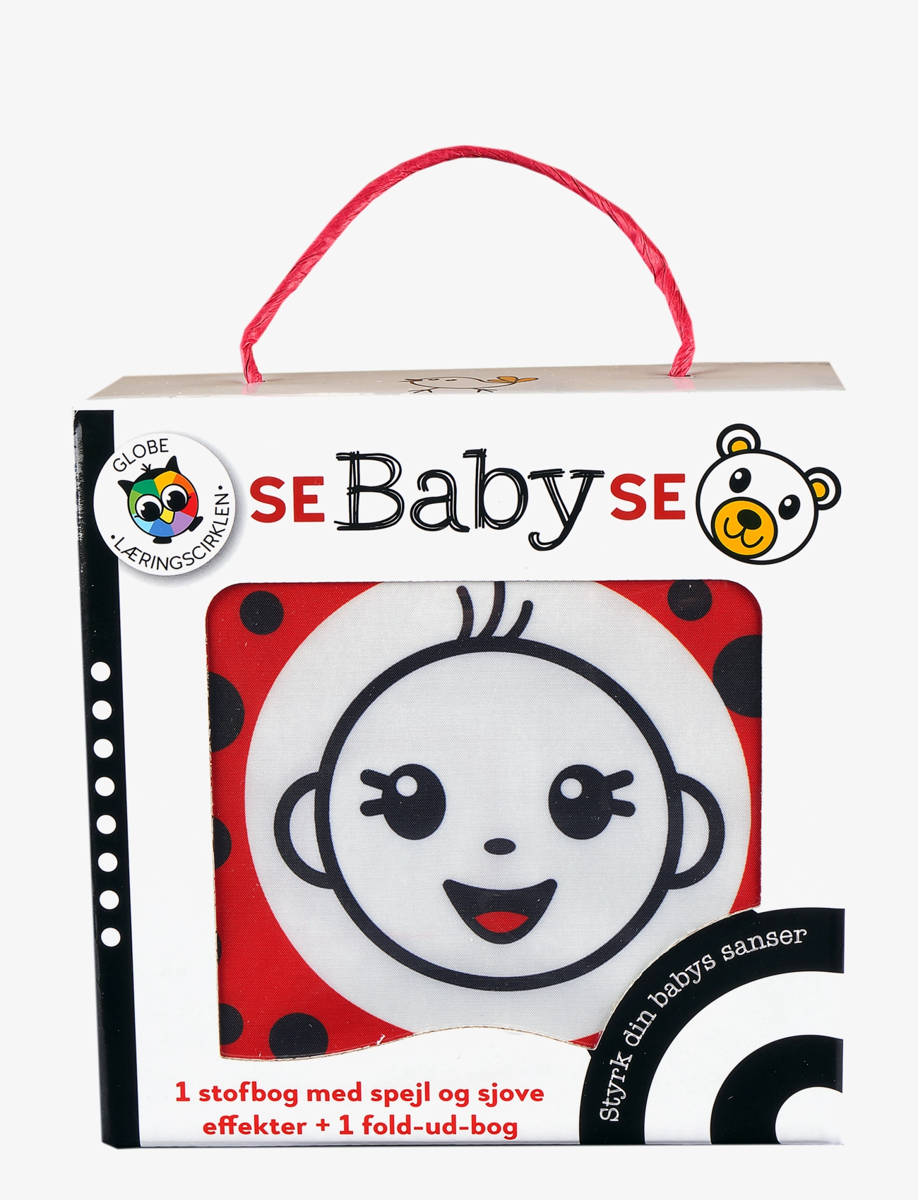 GLOBE Se baby se-æske - Babyböcker - BOX / black
