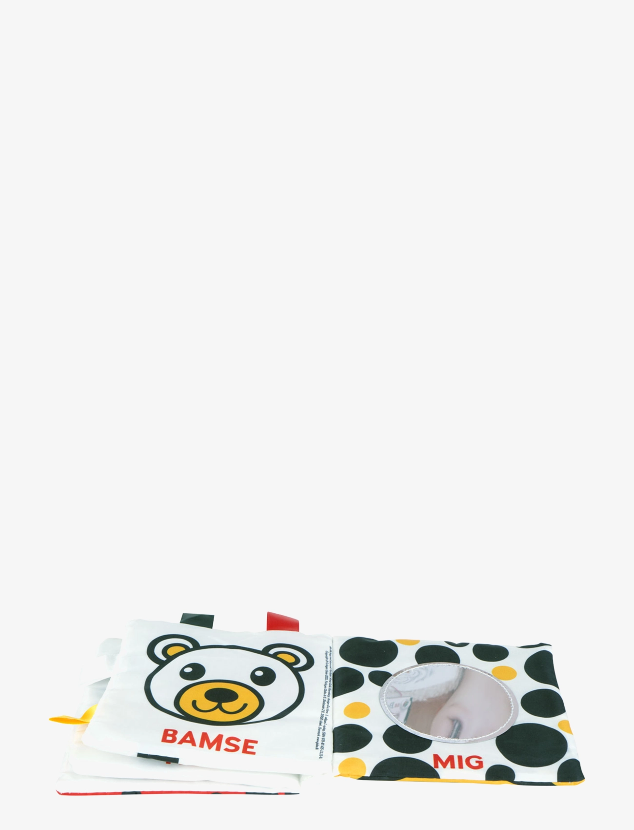 GLOBE Min lille bog med de store smil - Legetøj - CLOTH BOOK / multi