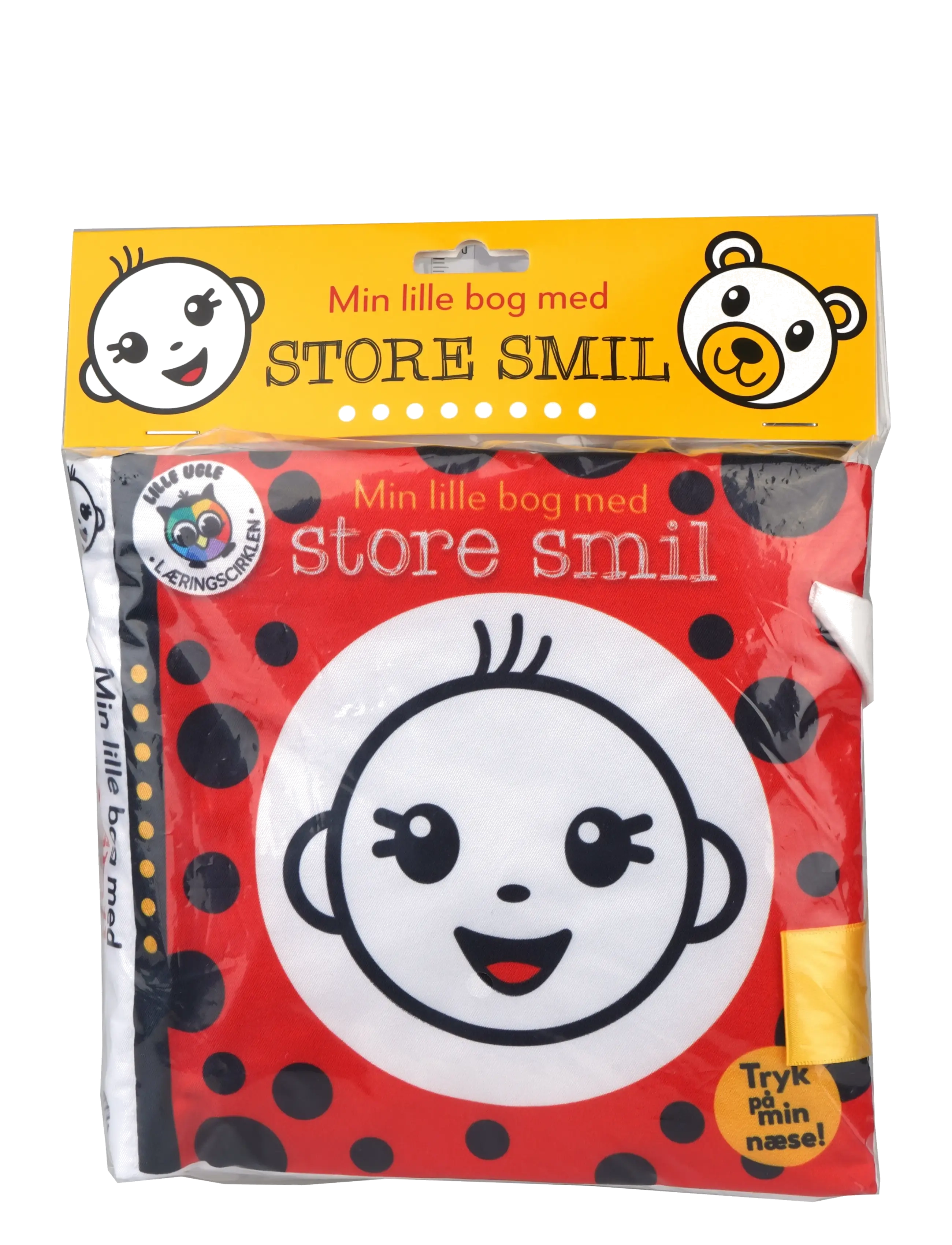 GLOBE Min lille bog med de store smil - Baby books - CLOTH BOOK / multi