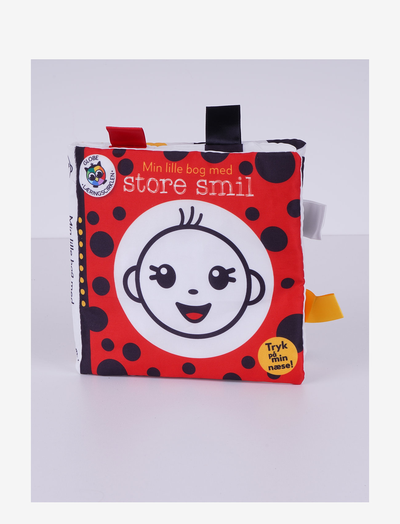 GLOBE - Min lille bog med de store smil - ungbarnabækur - cloth book - 0