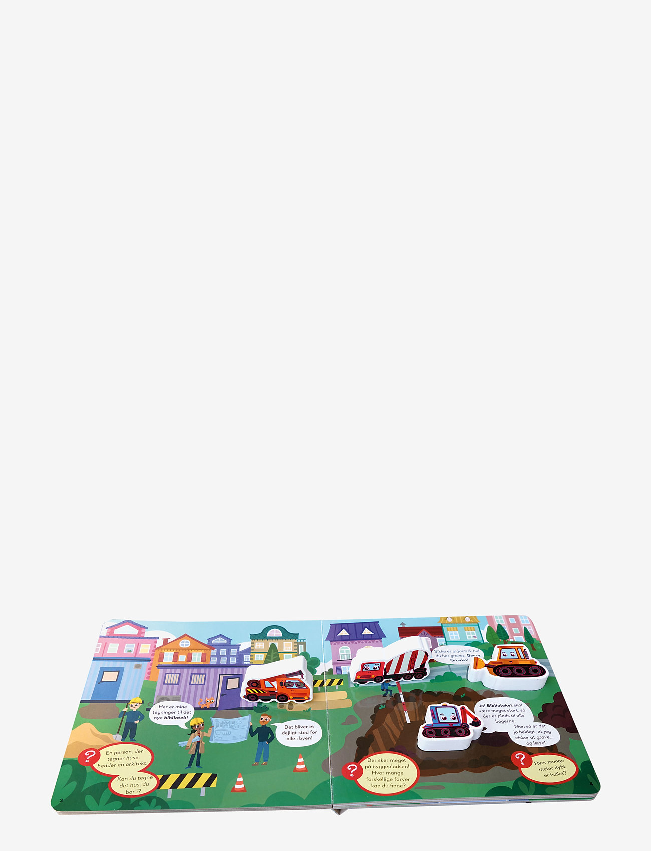 GLOBE - Store maskiner - Mød mine venner - babybøger - boardbook - 1