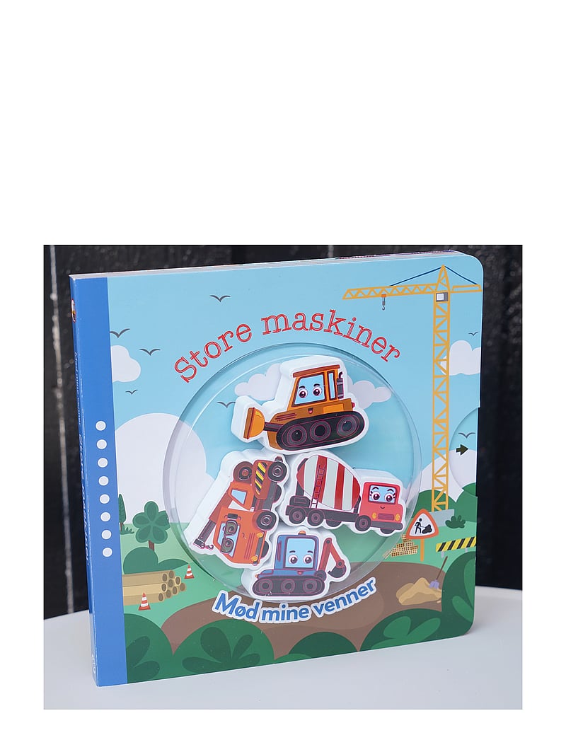GLOBE - Store maskiner - Mød mine venner - ungbarnabækur - boardbook - 0
