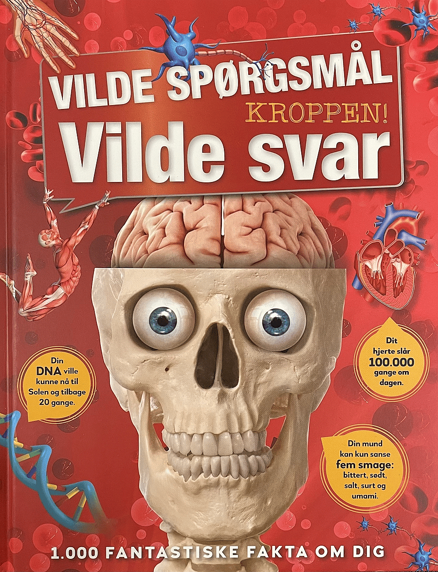GLOBE - Vilde spørgsmål - Vilde svar KROPPEN - educational books - book - 0