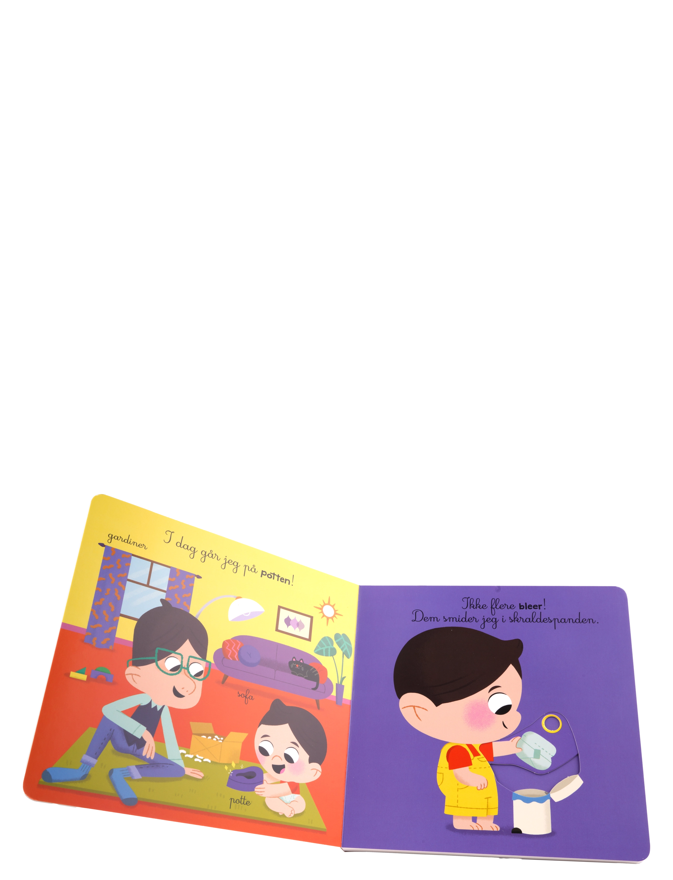 GLOBE - Jeg går på potten - børnebøger - boardbook - 1
