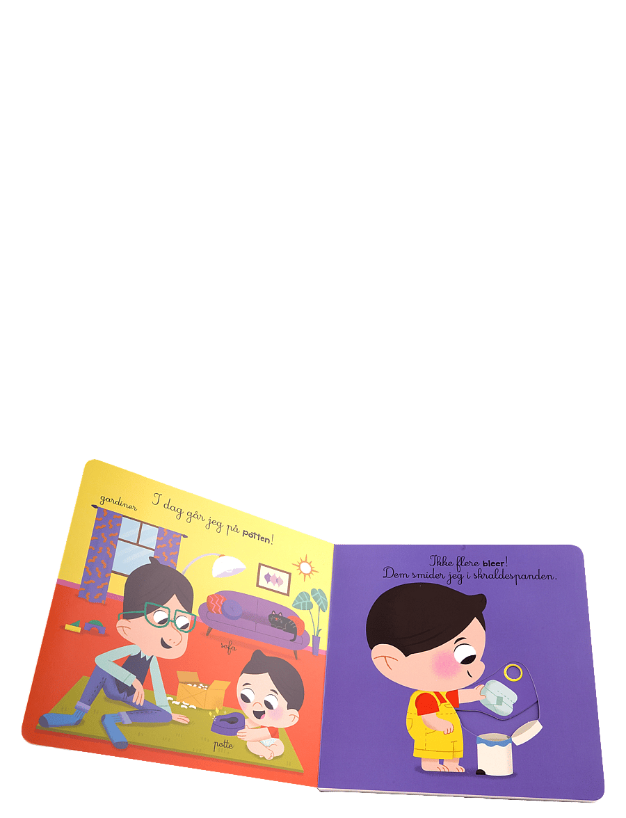 GLOBE - Jeg går på potten - børnebøger - boardbook - 1