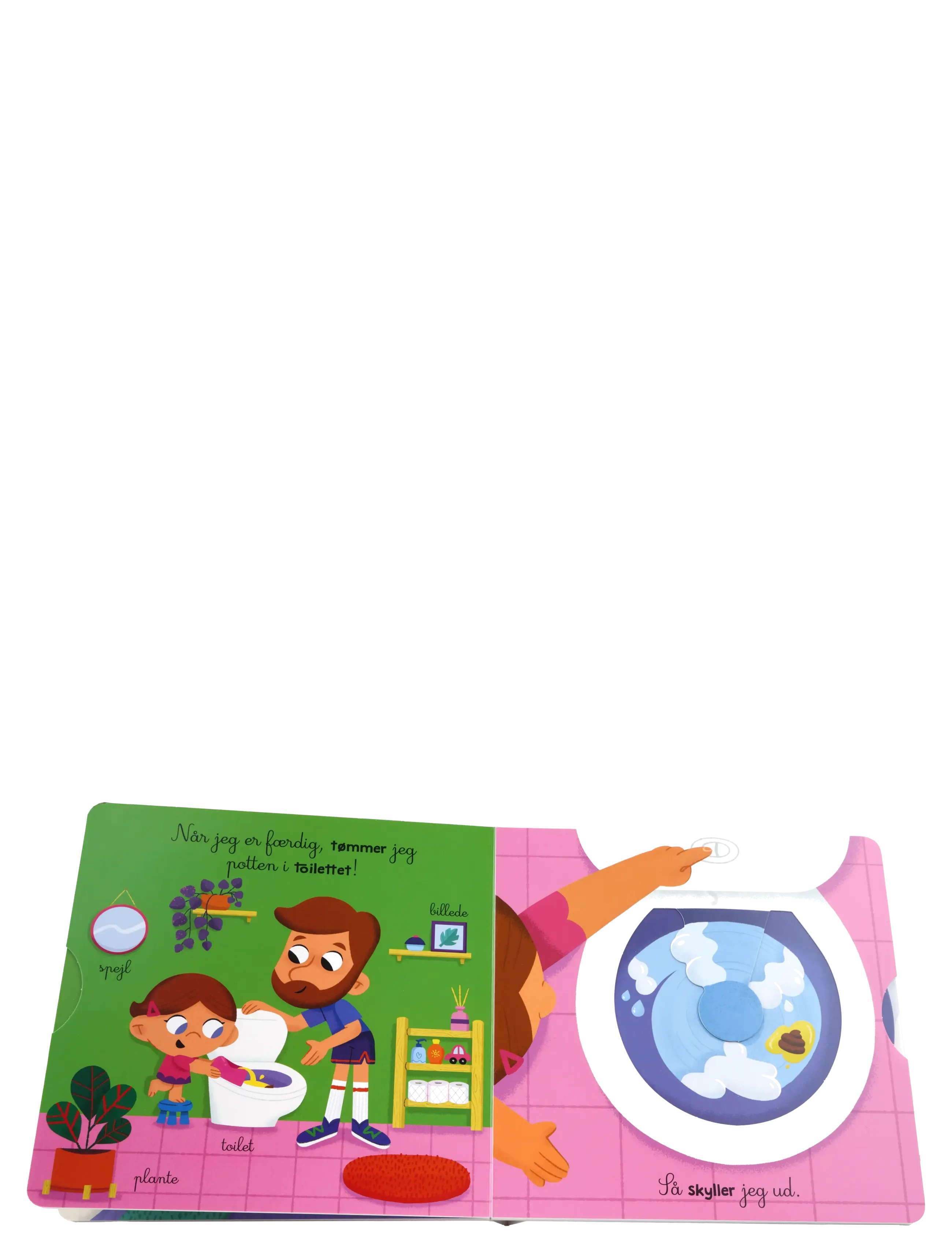 GLOBE - Jeg går på potten - børnebøger - boardbook - 2