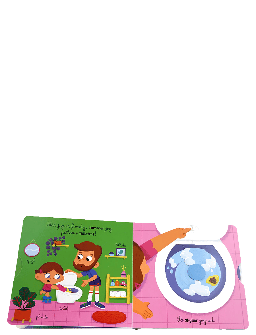 GLOBE - Jeg går på potten - børnebøger - boardbook - 2