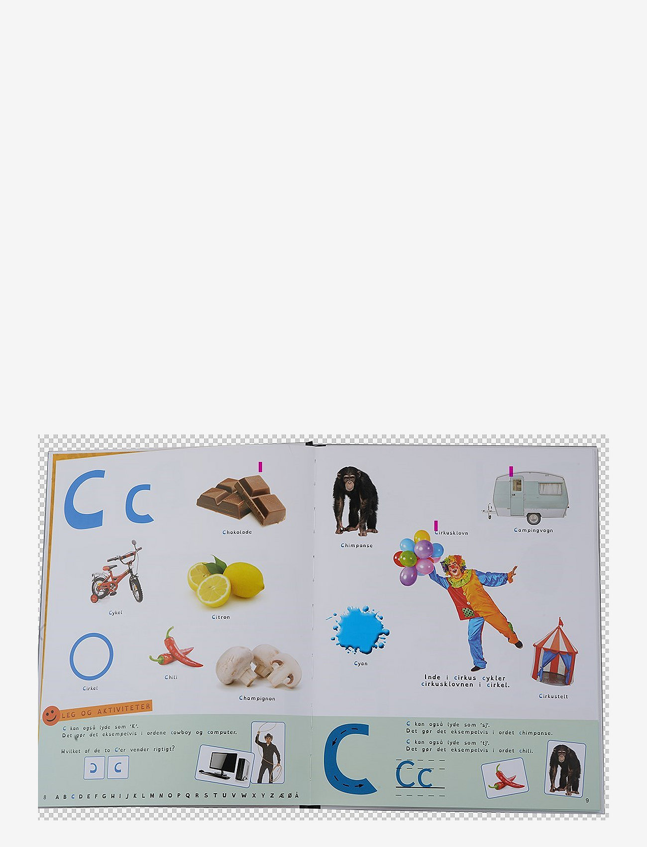 GLOBE - Min første bog om alfabetet - pædagogiske bøger - book - 1