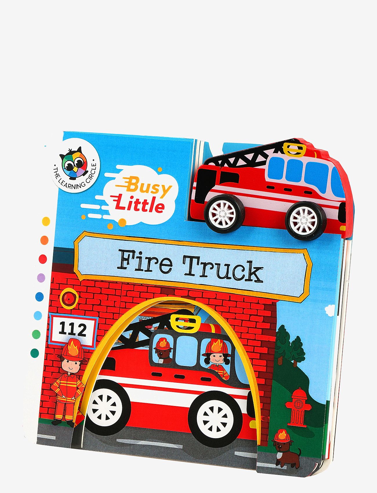 GLOBE - Busy little firetruck - opetuskirjat - boardbook - 0