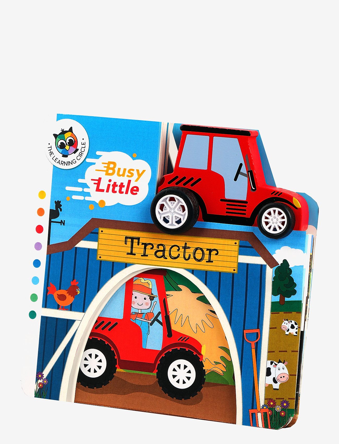 GLOBE - Busy little tractor - pædagogiske bøger - boardbook - 0