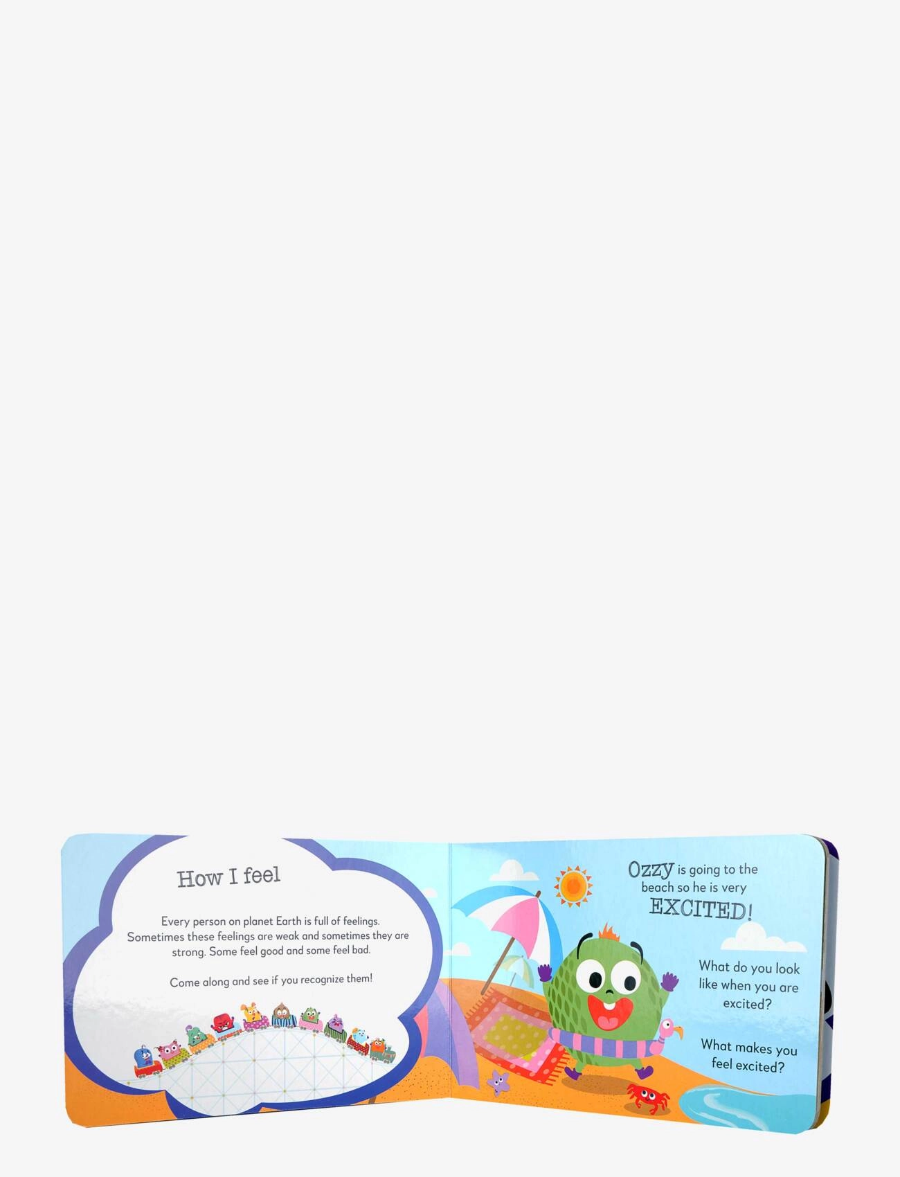 GLOBE - Learning Trains - Feel Good - opetuskirjat - boardbook - 1