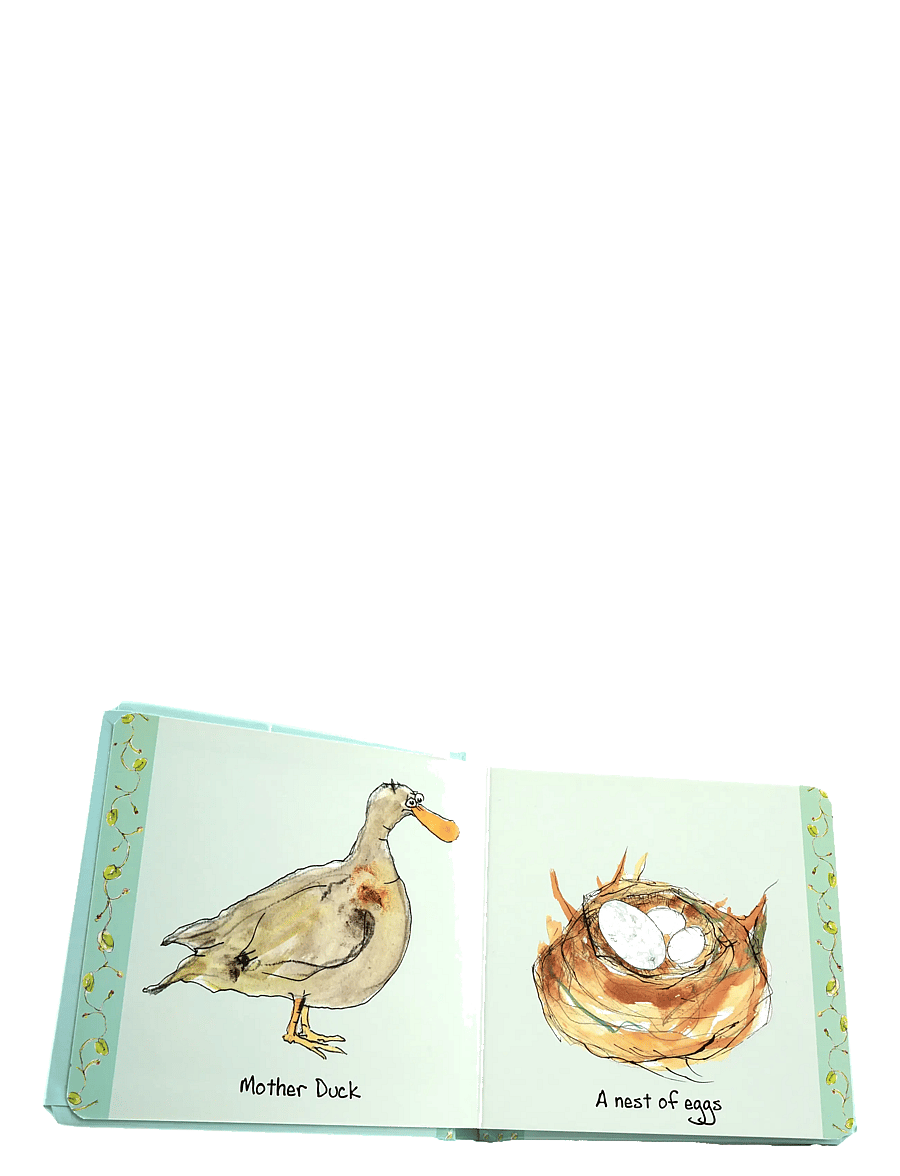 GLOBE - My very first fairytales - The ugly duckling - babyböcker - boardbook - 1