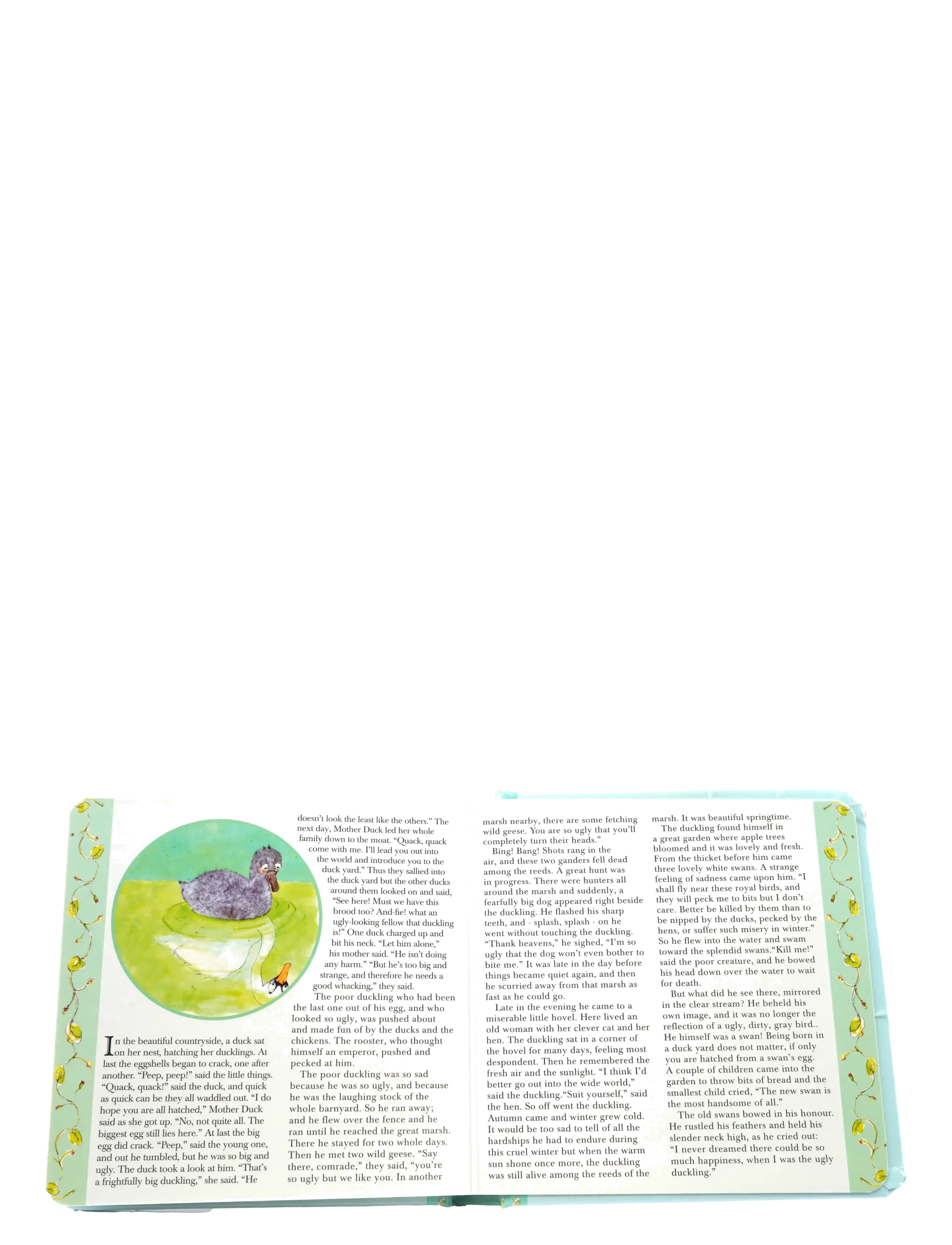 GLOBE - My very first fairytales - The ugly duckling - babyböcker - boardbook - 3